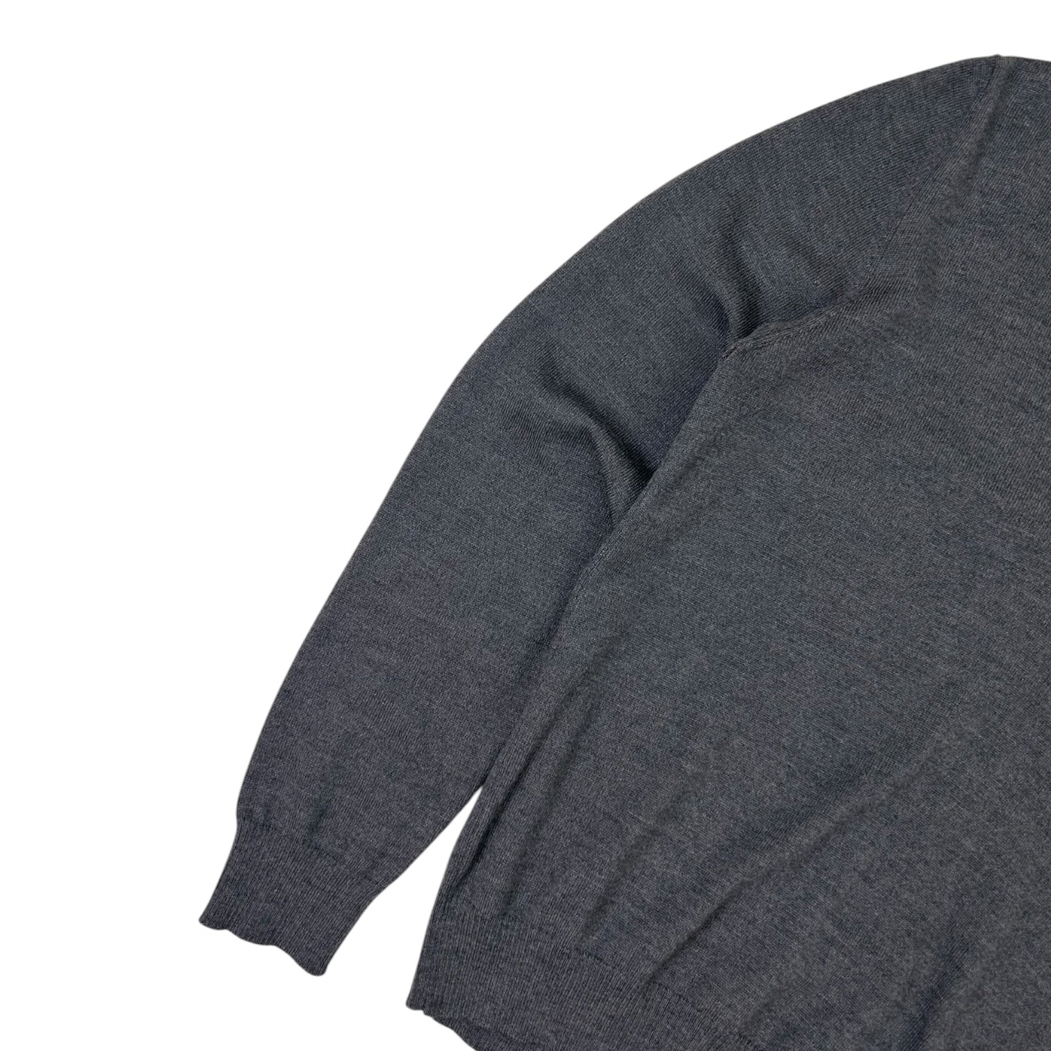 Gucci V Neck Cardigan Grey