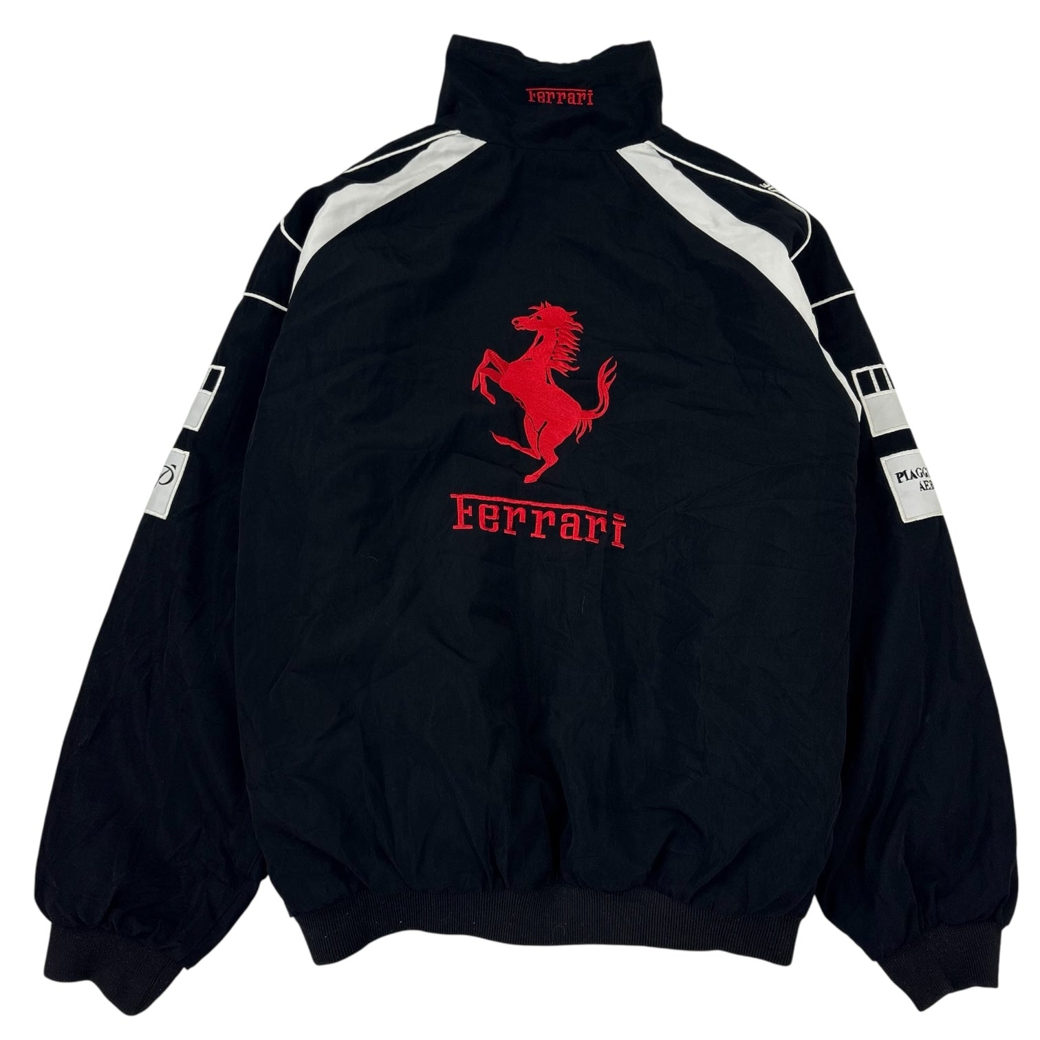 Vintage Ferrari Racing Bomber Black