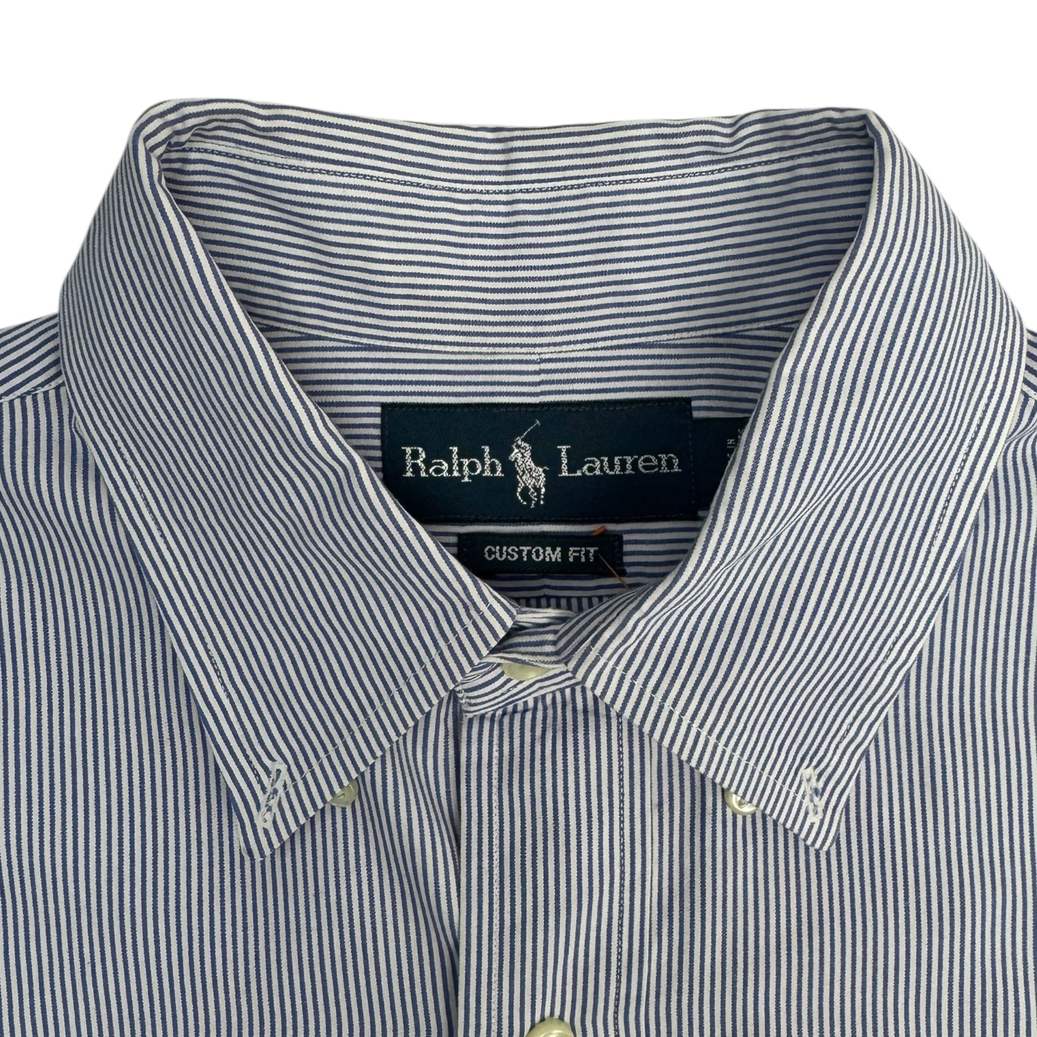 Vintage Polo Ralph Lauren Button Up Shirt Blue