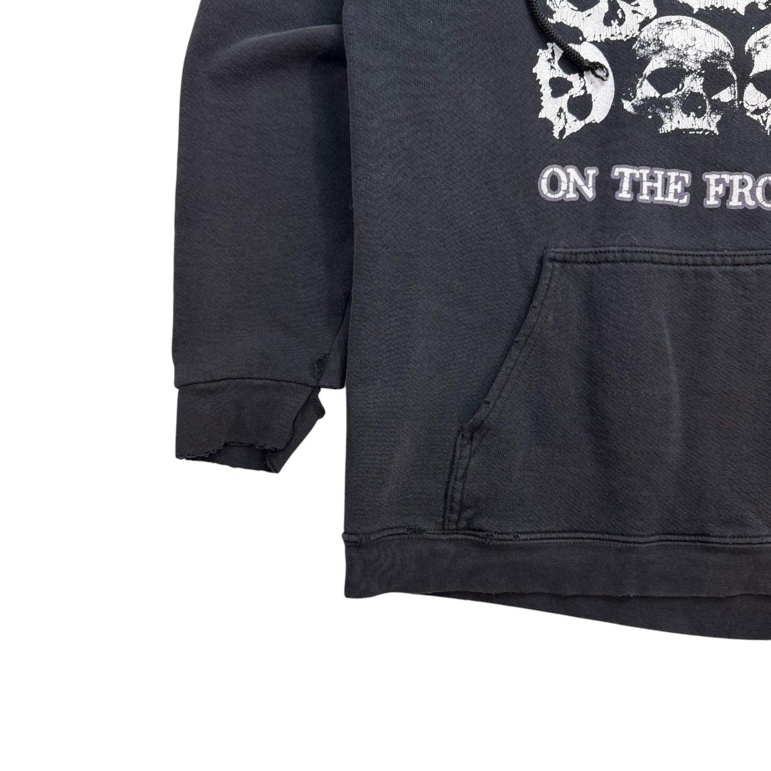 2004 The Casualties ‘On The Frontline’ Hoodie Black