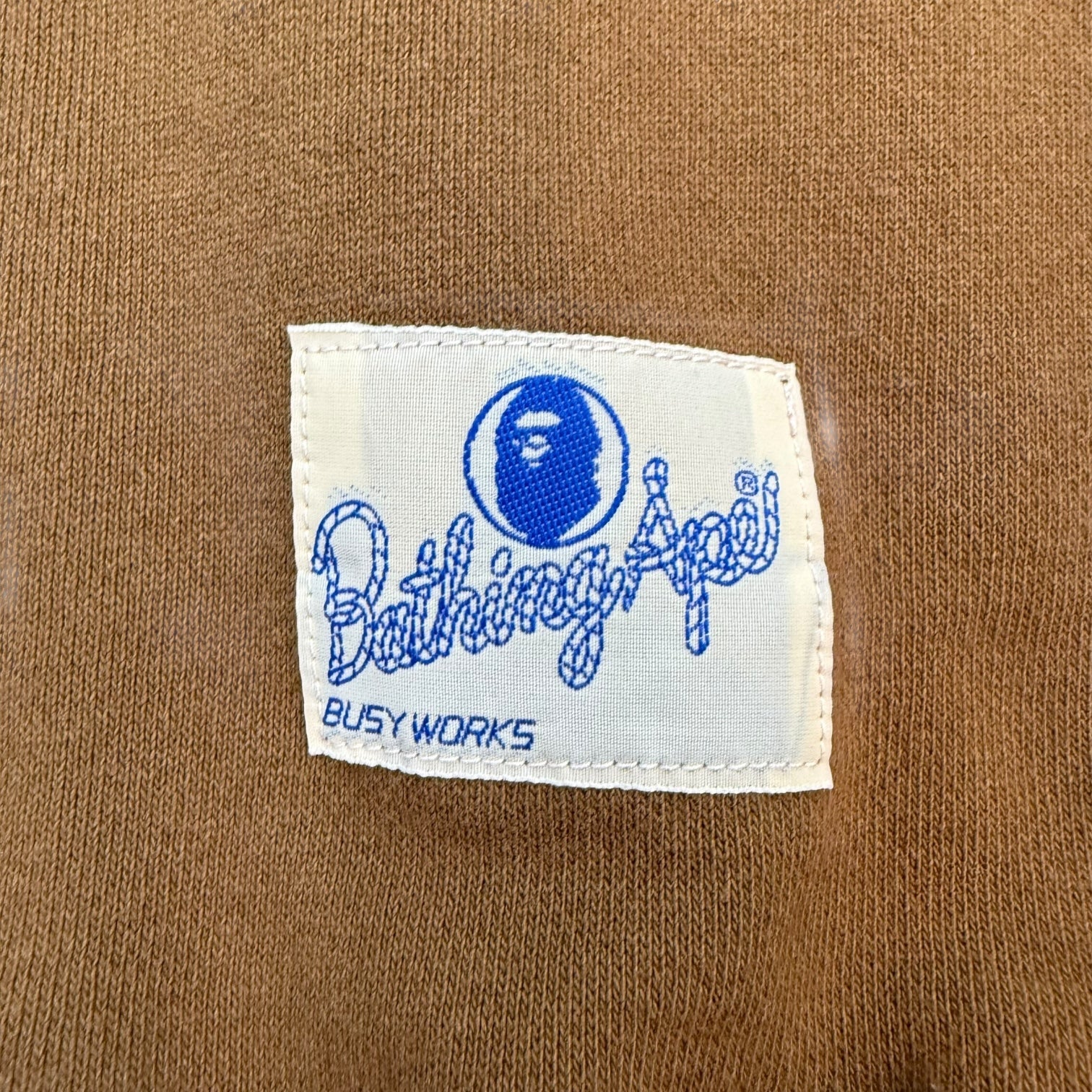 Bape Paint Splatter Hoodie Brown