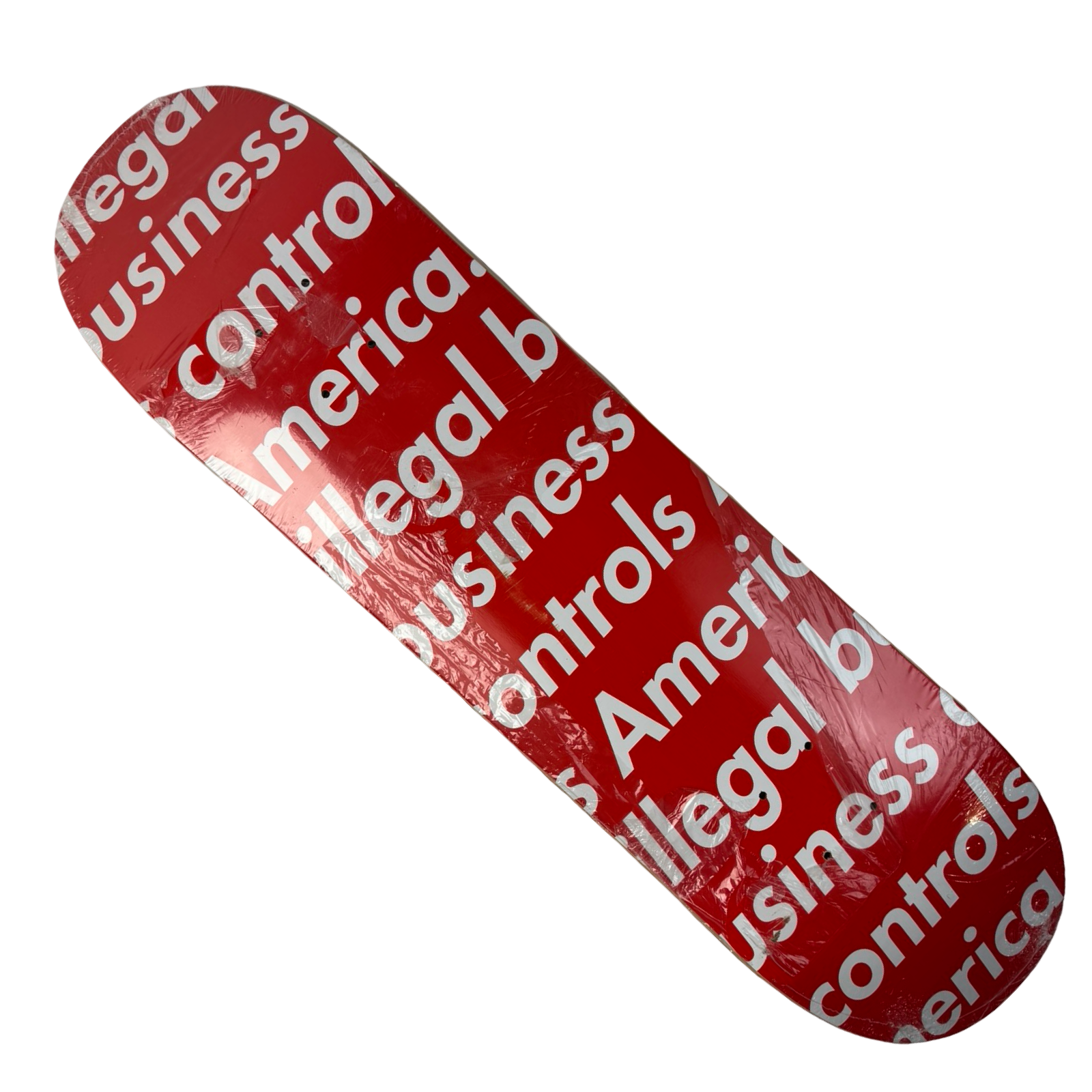 Supreme Illegal Business Skate Deck Red