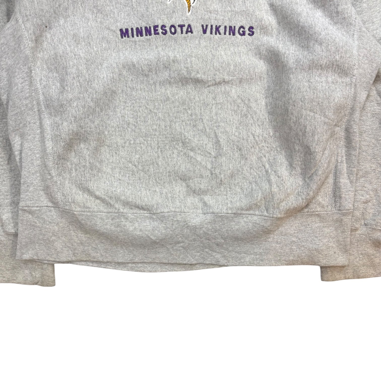 Vintage Lee Purple Pride Minnesota Vikings Crewneck Grey