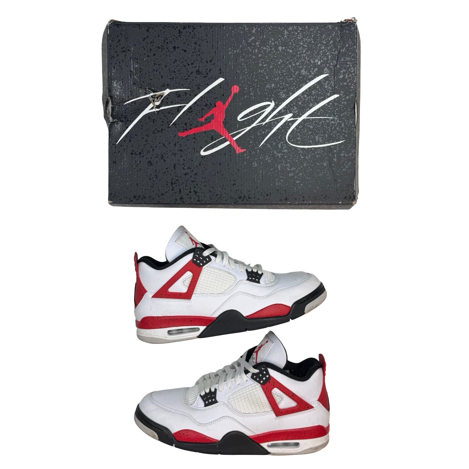 Jordan 4 Red Cement (Used)