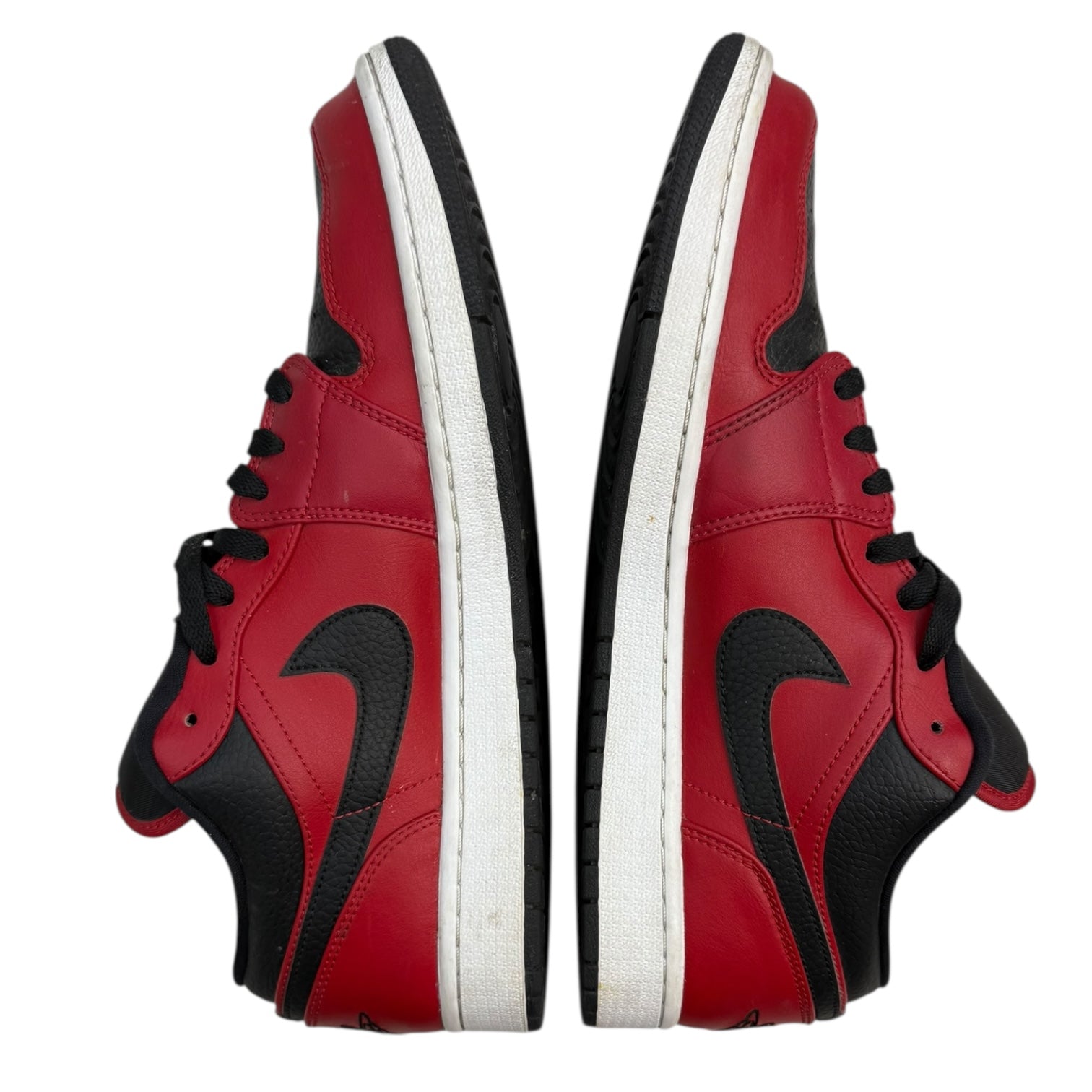 Jordan 1 Low Reverse Bred Pebbled Swoosh (Used)