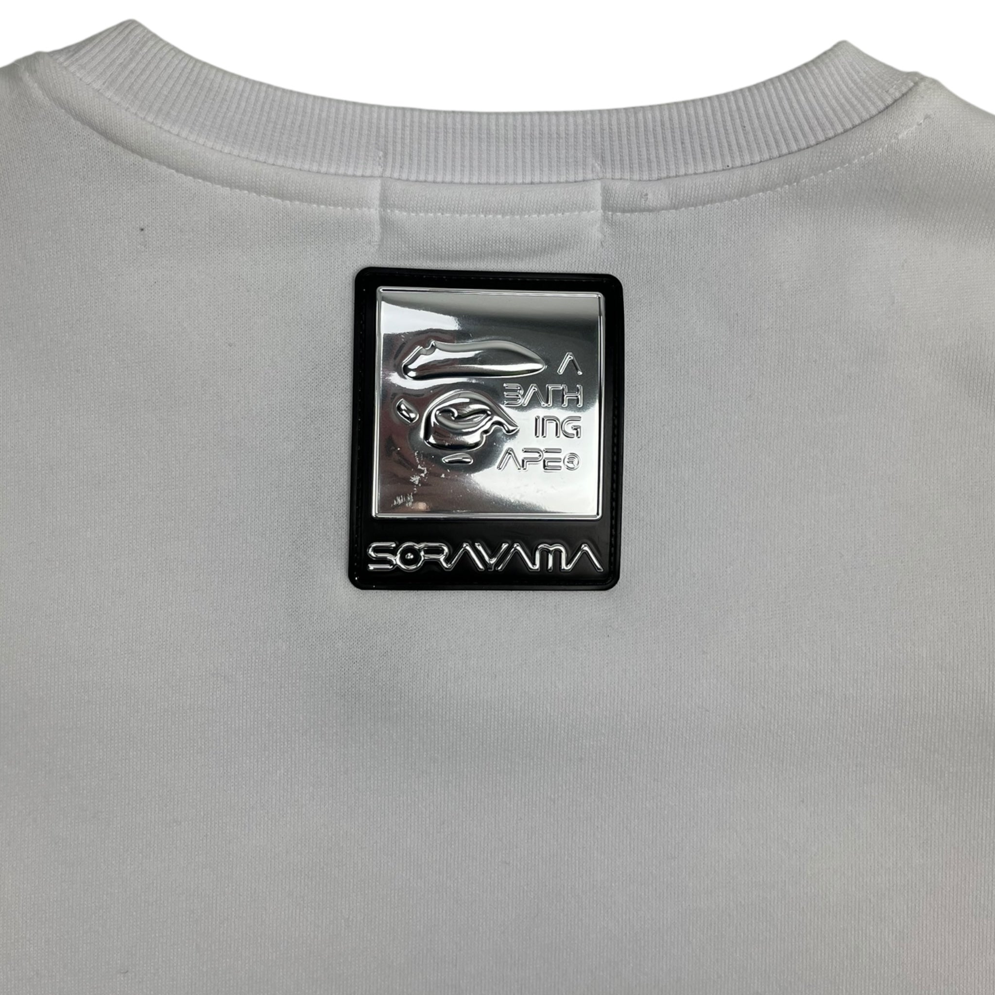 Bape x Hajime Sorayama Crewneck White