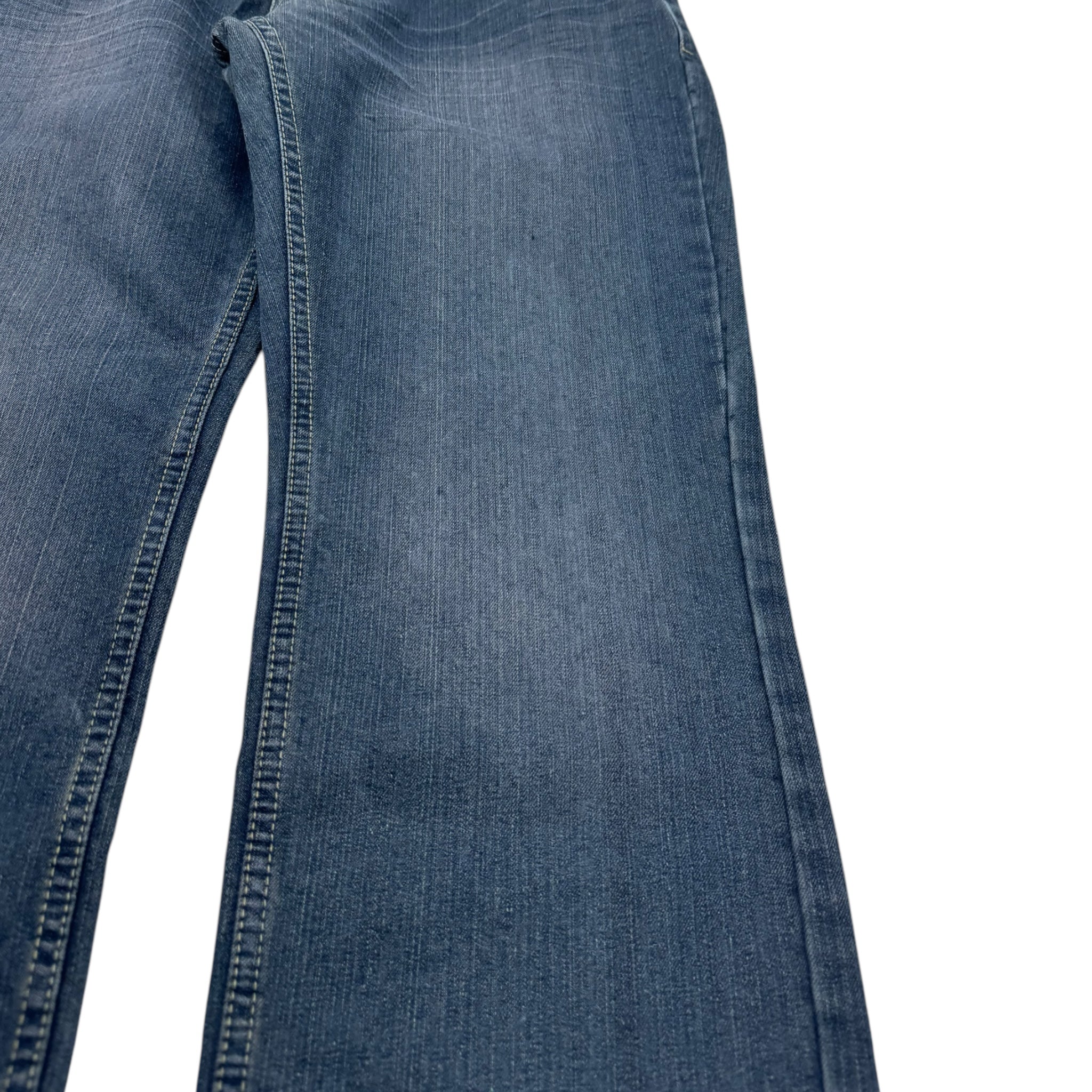 Y2K MMA Elite Embroidered Denim Bottoms