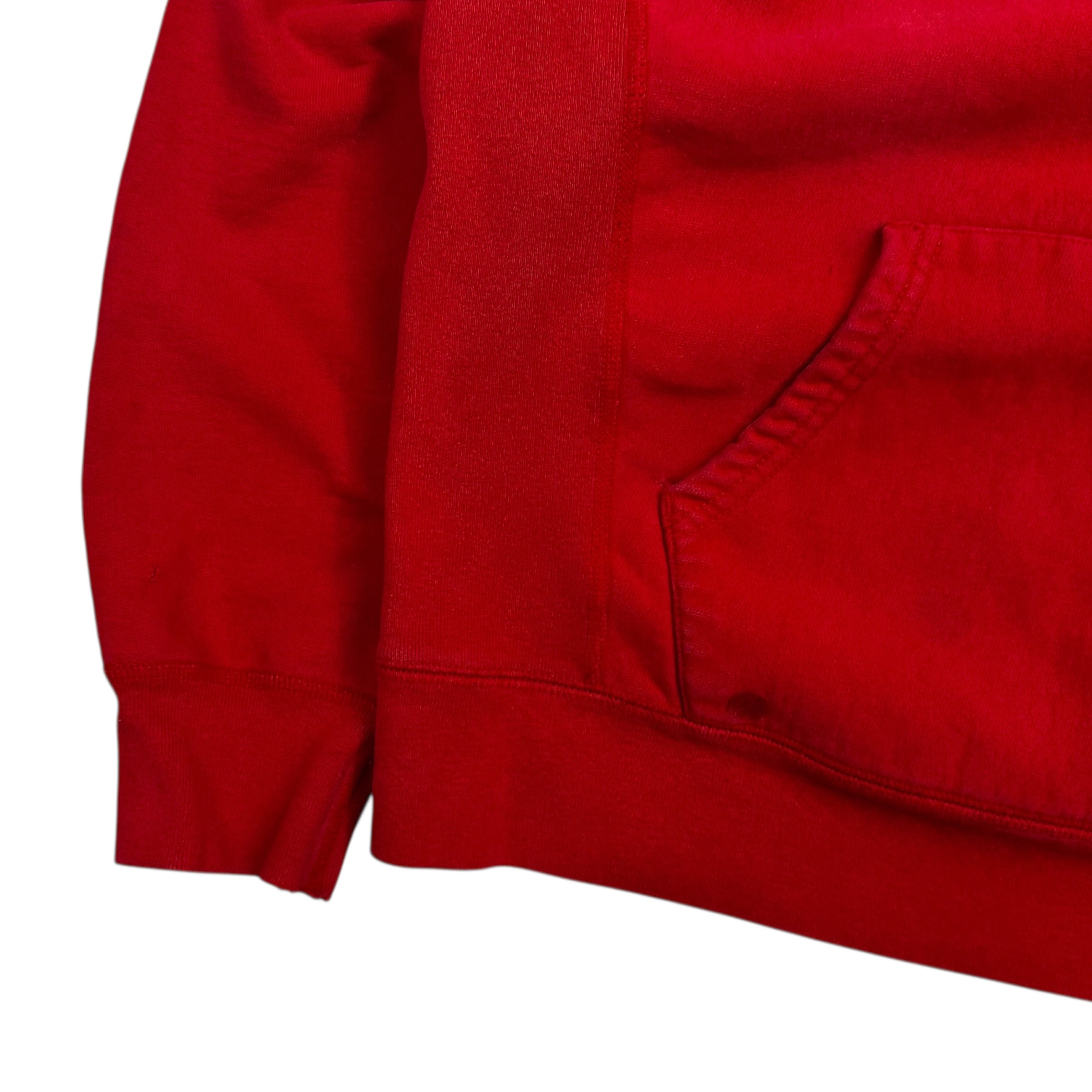 Supreme Metallic Arc Hoodie Red
