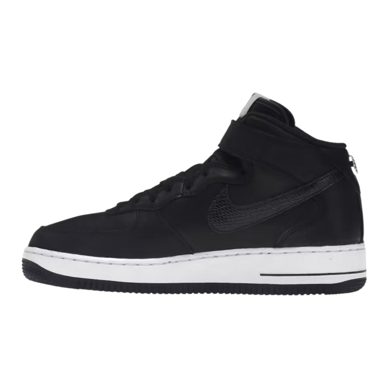 Stussy x Nike Air Force 1 Mid Black White