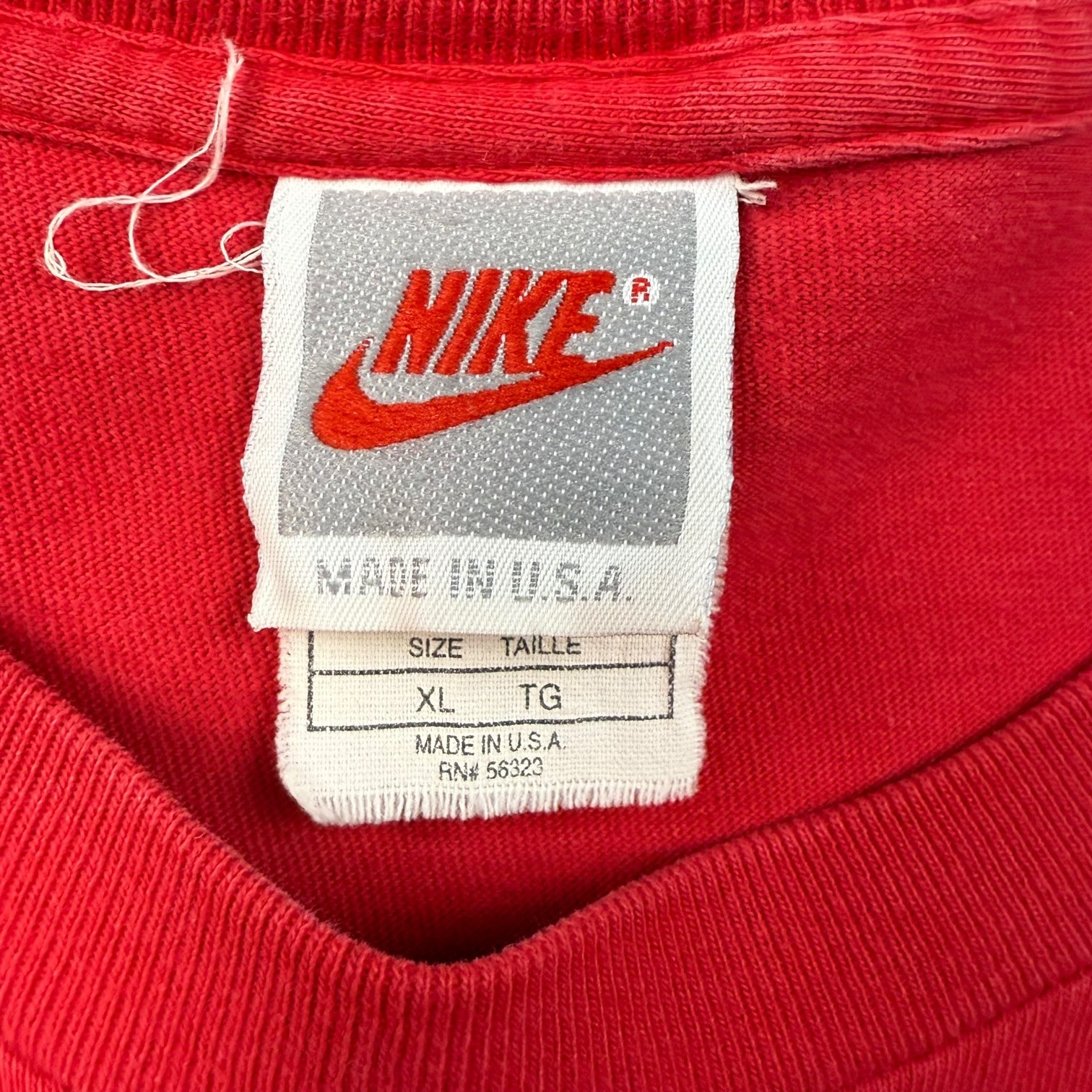 Vintage Nike Air Jordan Tee Red
