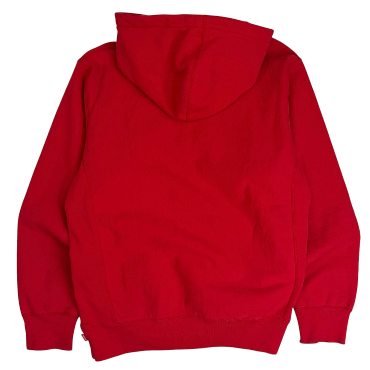 Supreme Classic Script Hooded Sweatshirt Red