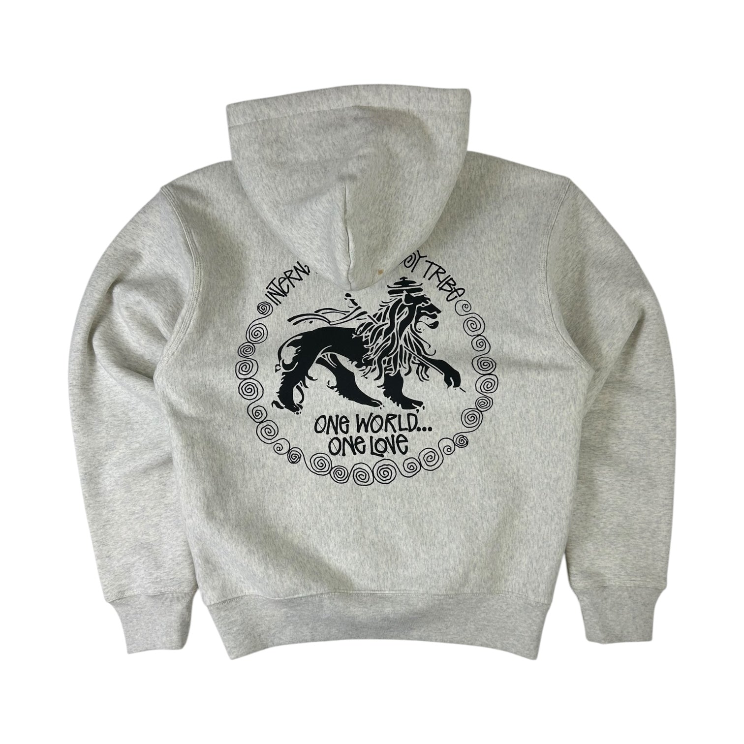 Stussy IST Lion Hoodie Ash Heather