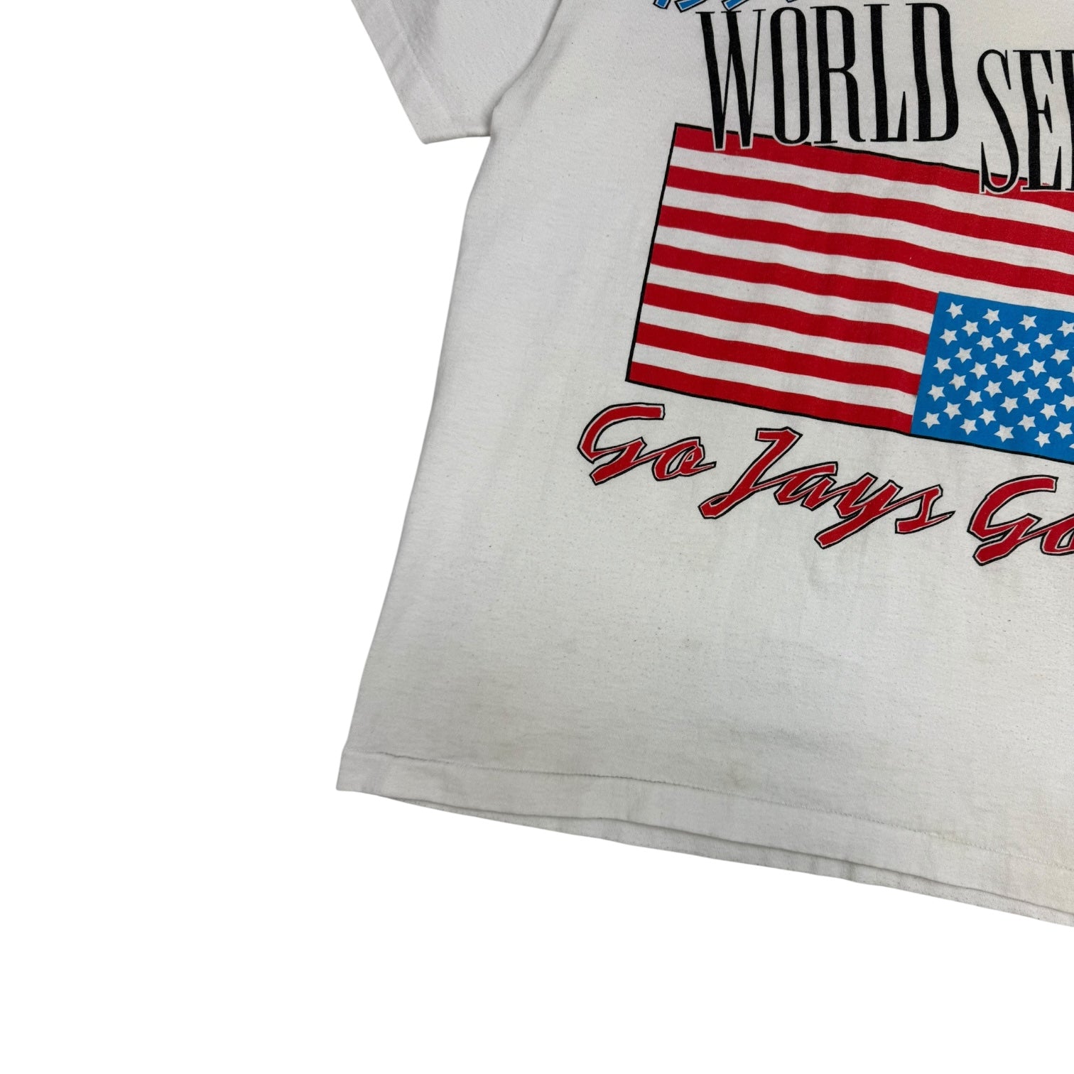 1992 Blue Jays World Series T-Shirt White