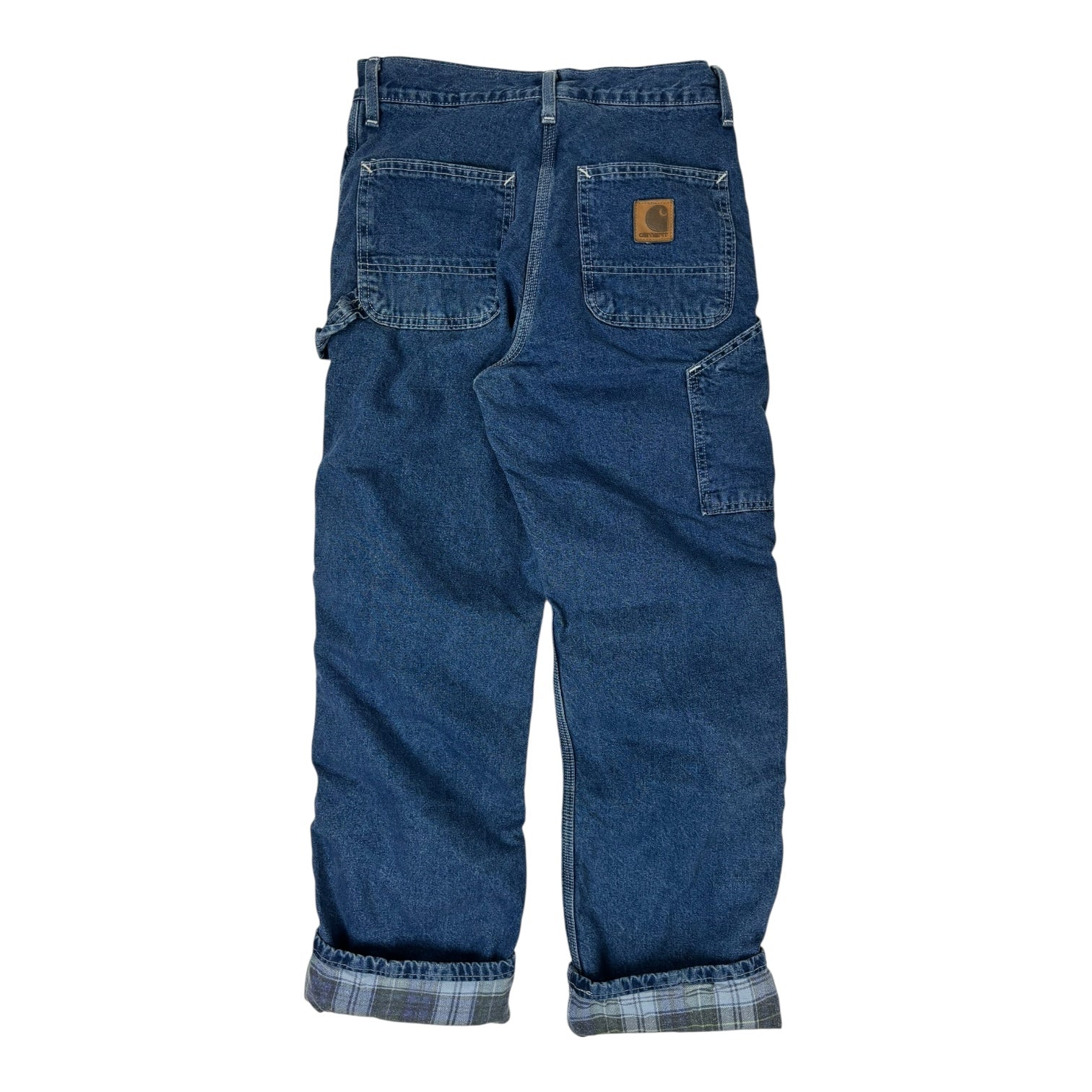 (W) Vintage Carhartt Flannel-Lined Workwear Jean
