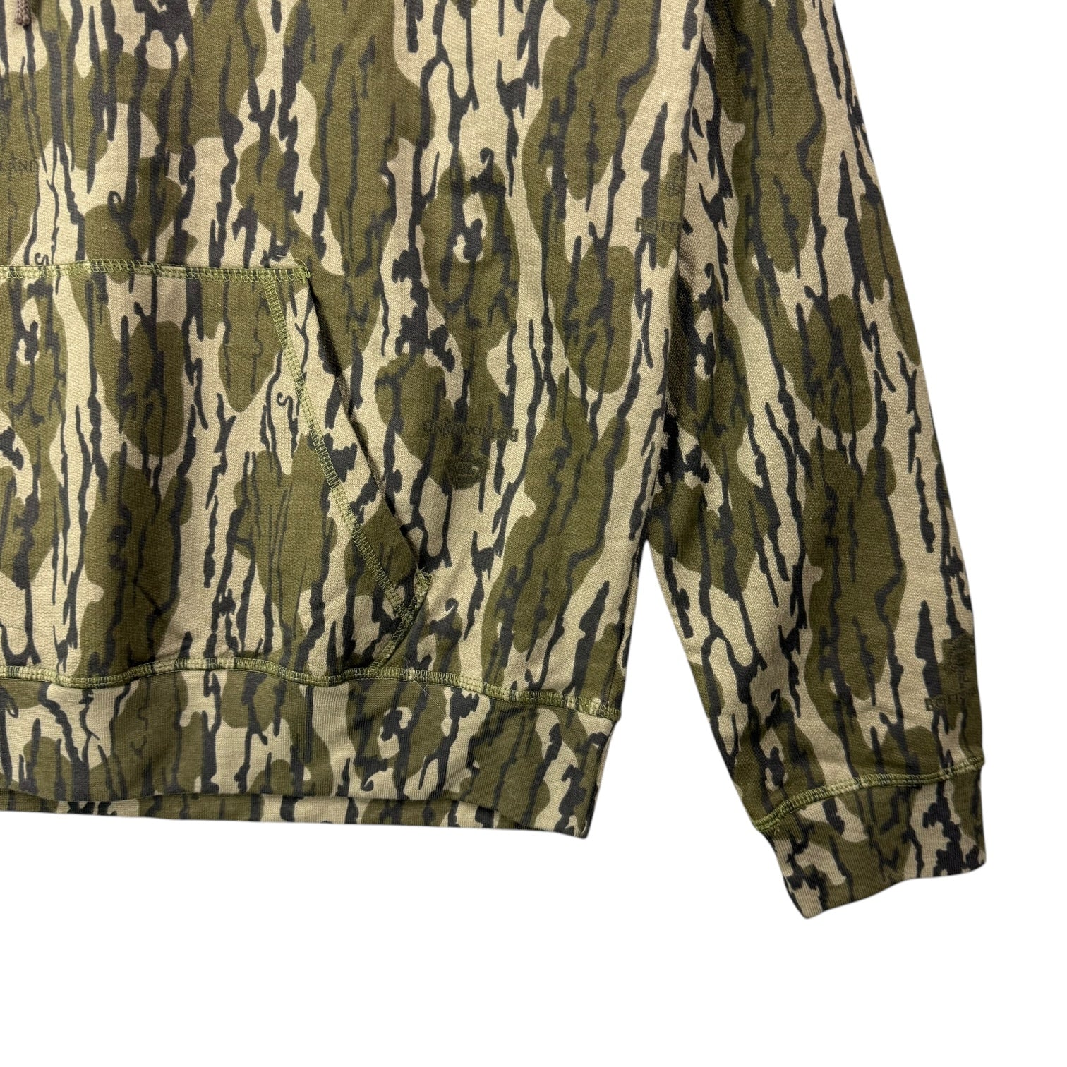 Vintage Mossy Oak Bottomland Hoodie Camo