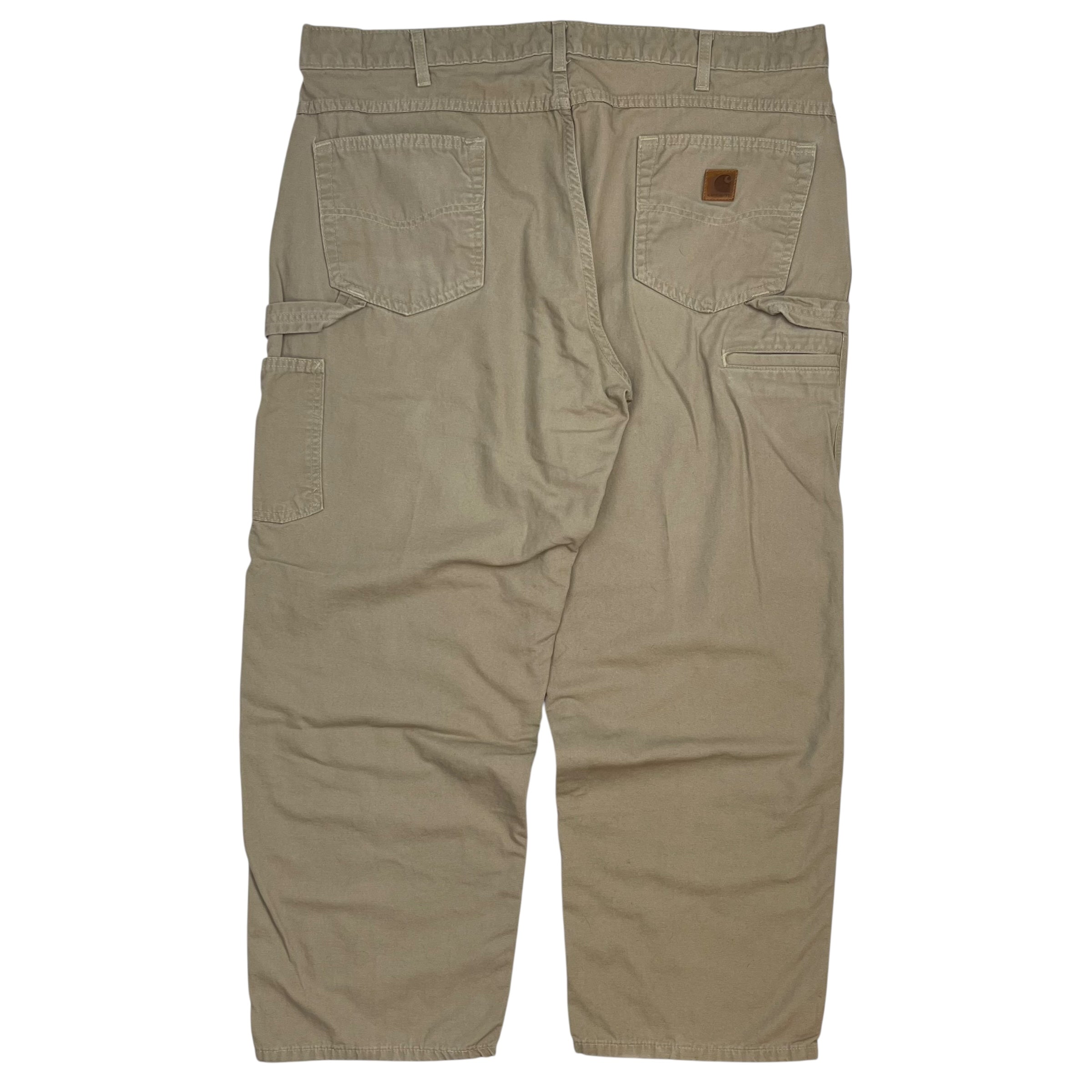Vintage Carhartt Dungaree Pants Beige