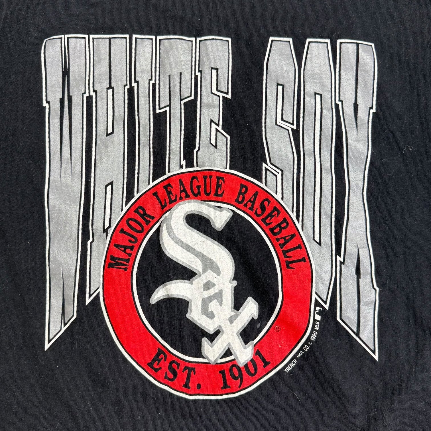1990 Chicago White Sox Tee Black