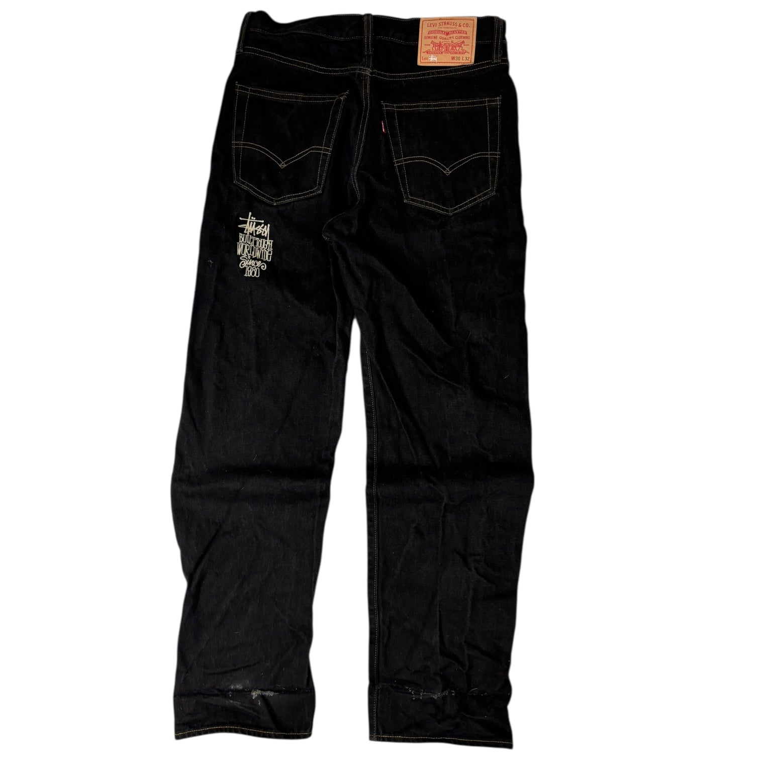 Stussy x Levi’s Crispy Rinse Jeans Black