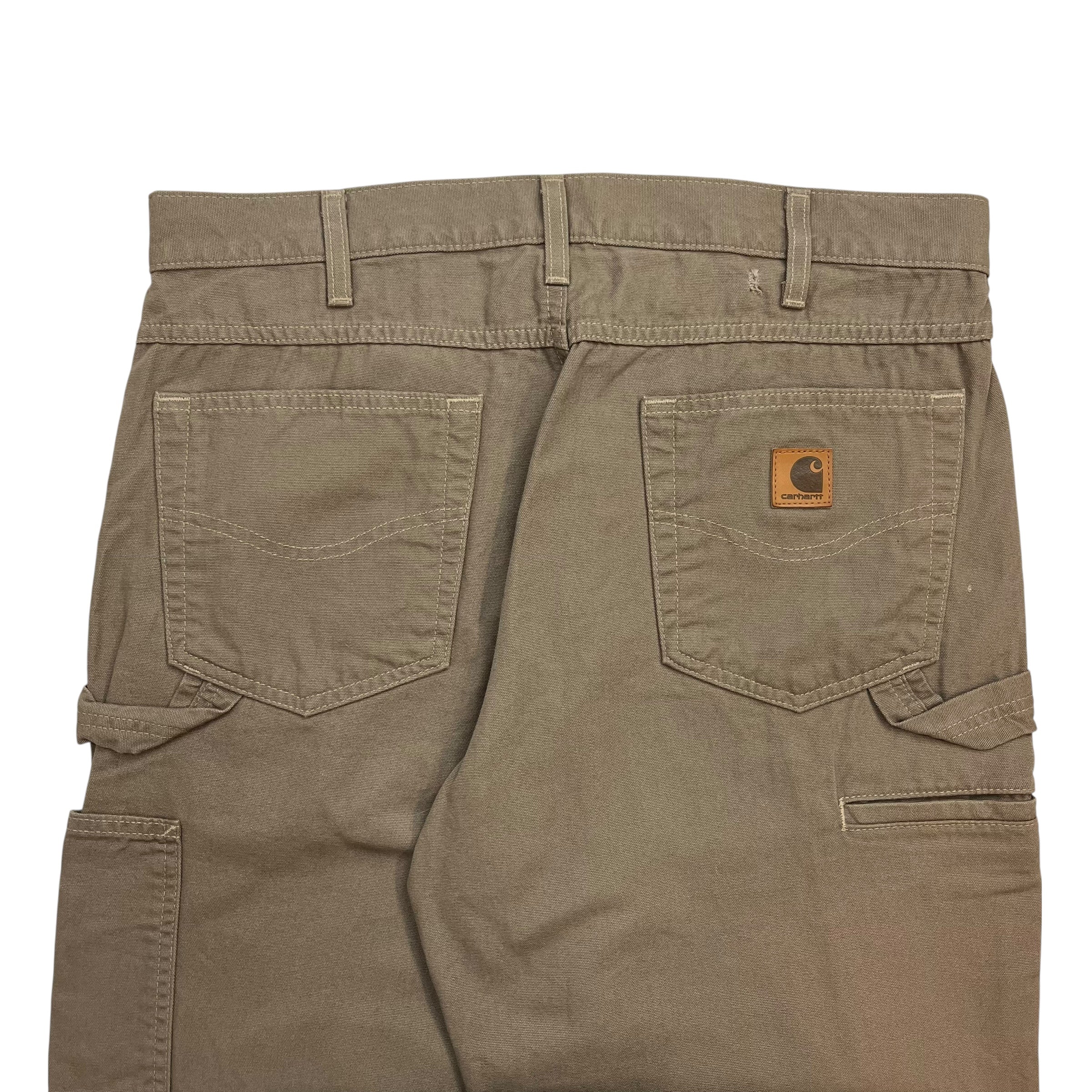 Vintage Carhartt Dungaree Pants Light Brown