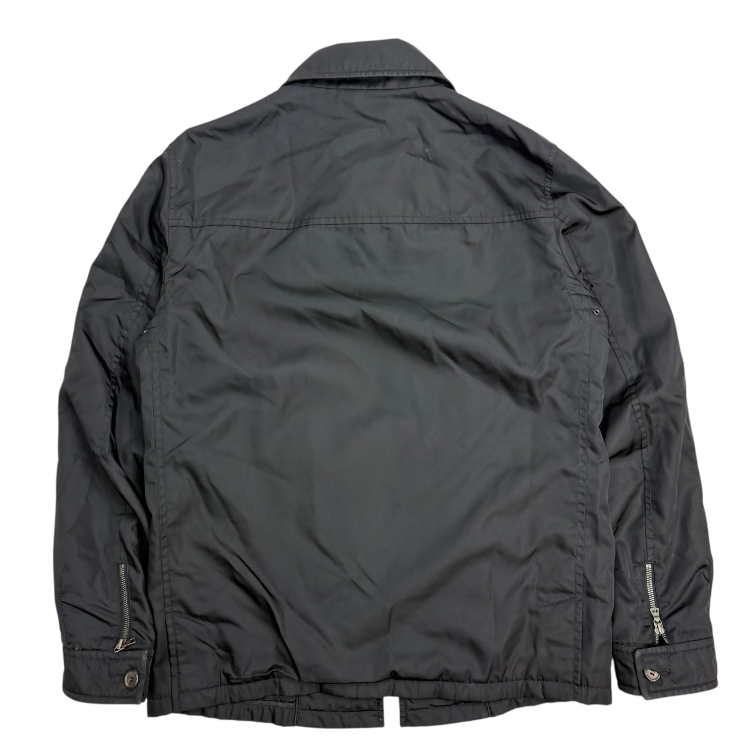 Prada Re-Nylon Blouson Jacket Black