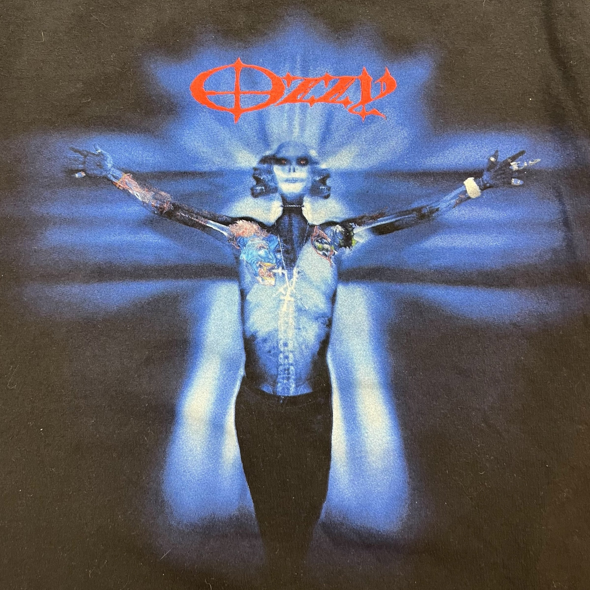2002 Ozzy Ozbourne Crucifixion Tour Tee Black
