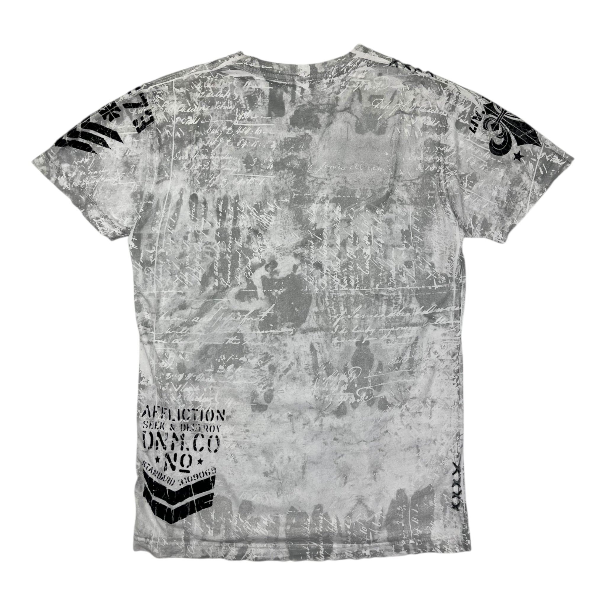 Vintage Y2K Affliction Eagle Crest T-Shirt