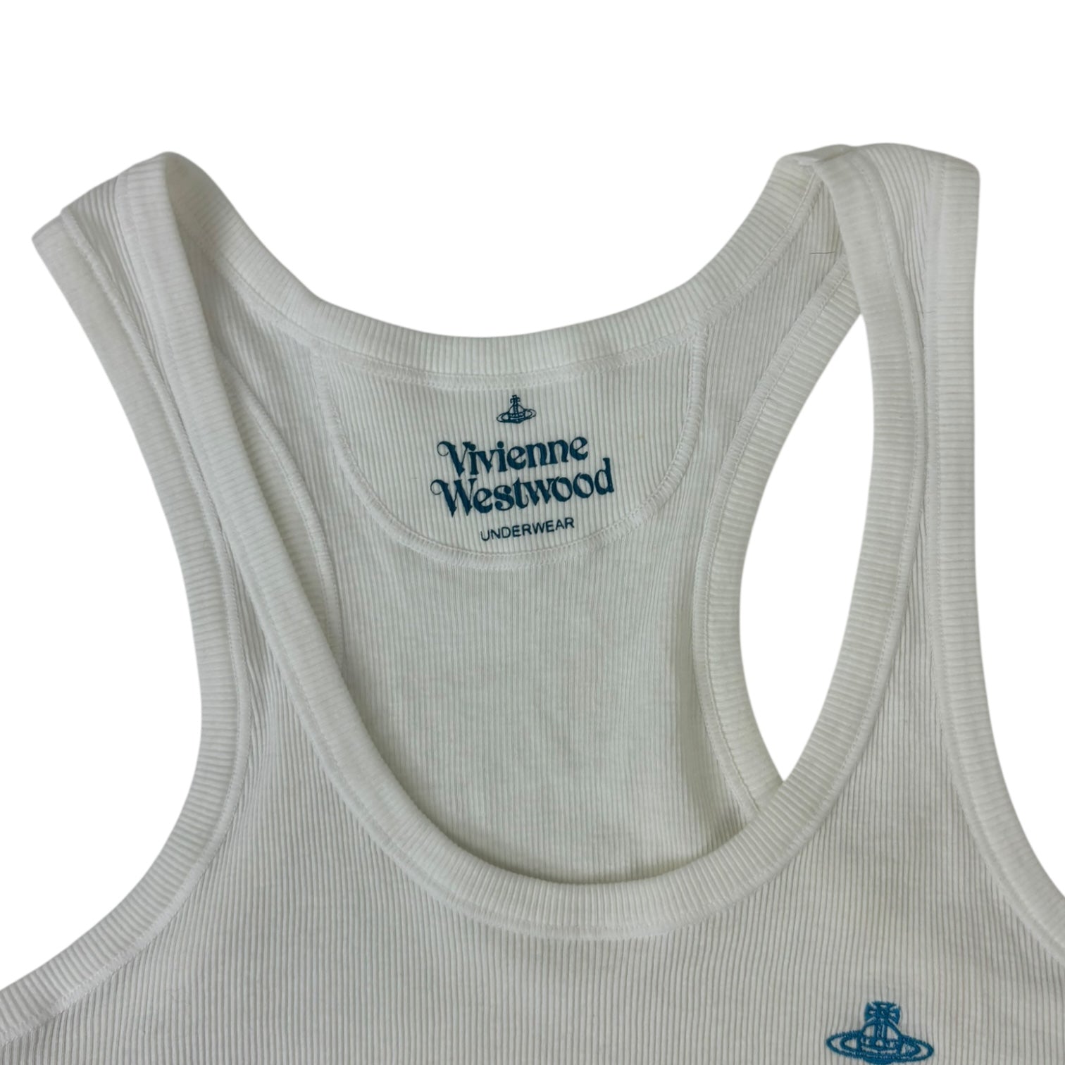 Vivienne Westwood Underwear Ribbed Tank Top White