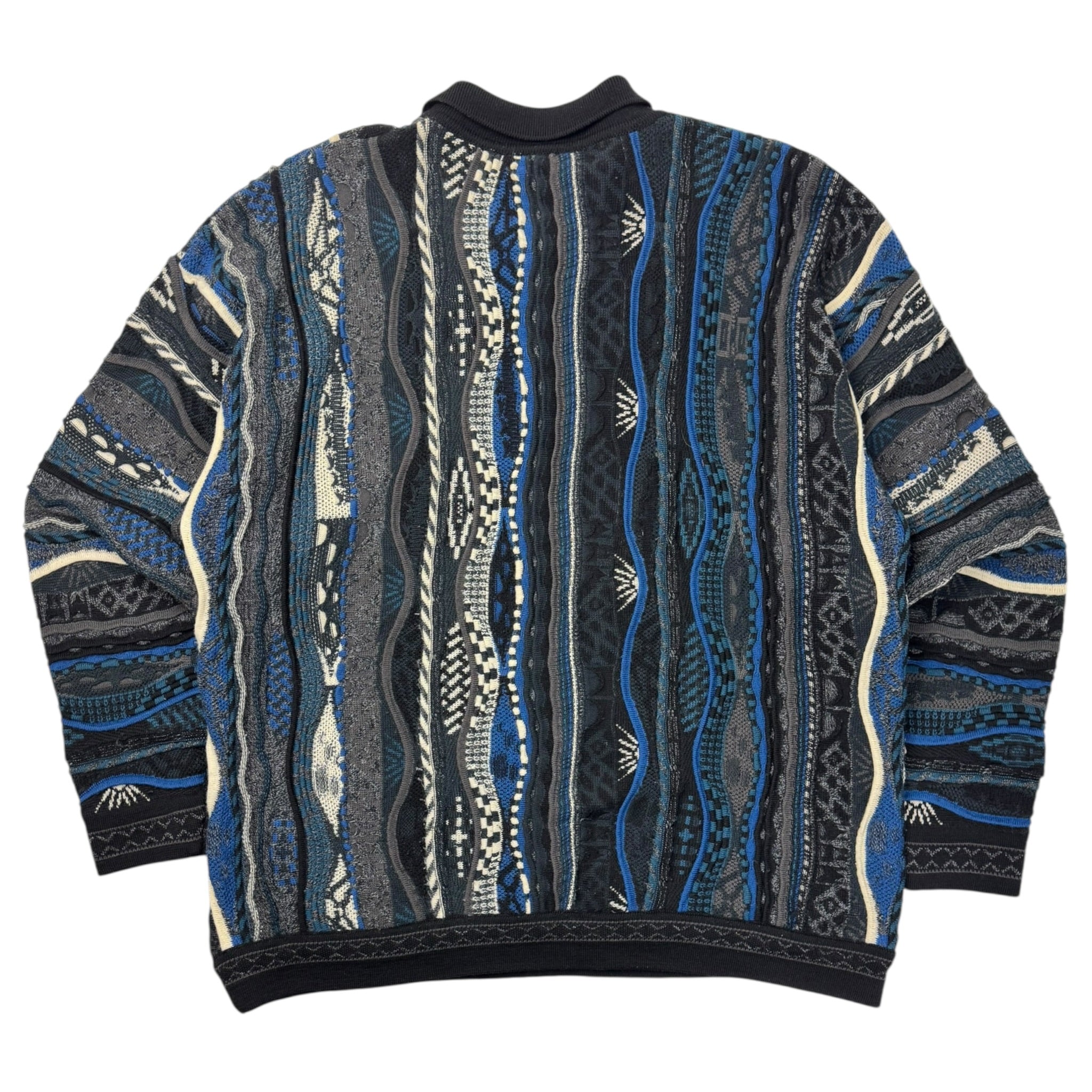 Vintage Emaroo Wool 3D Knit Cardigan