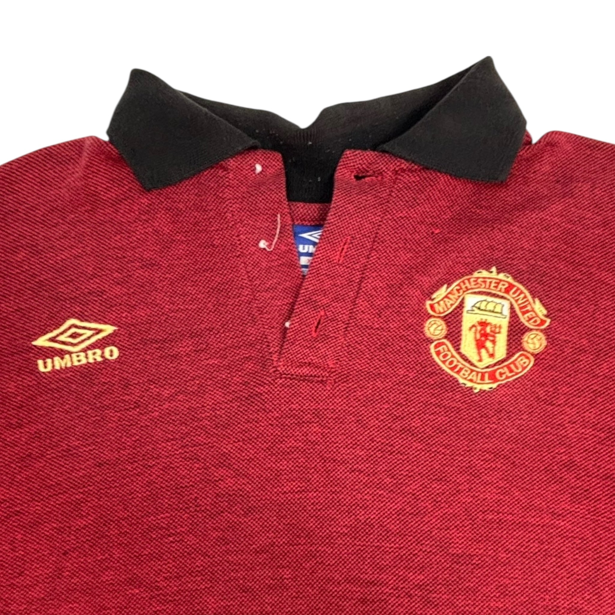 Vintage Manchester United Football Club Collared Shirt