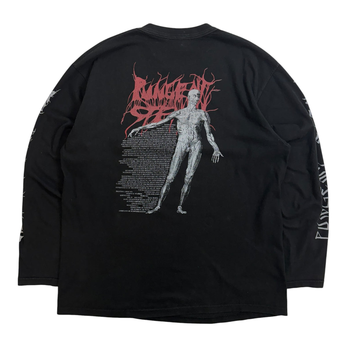 Vintage Pungent Stench "Been Caught Buttering" Long-sleeve Black