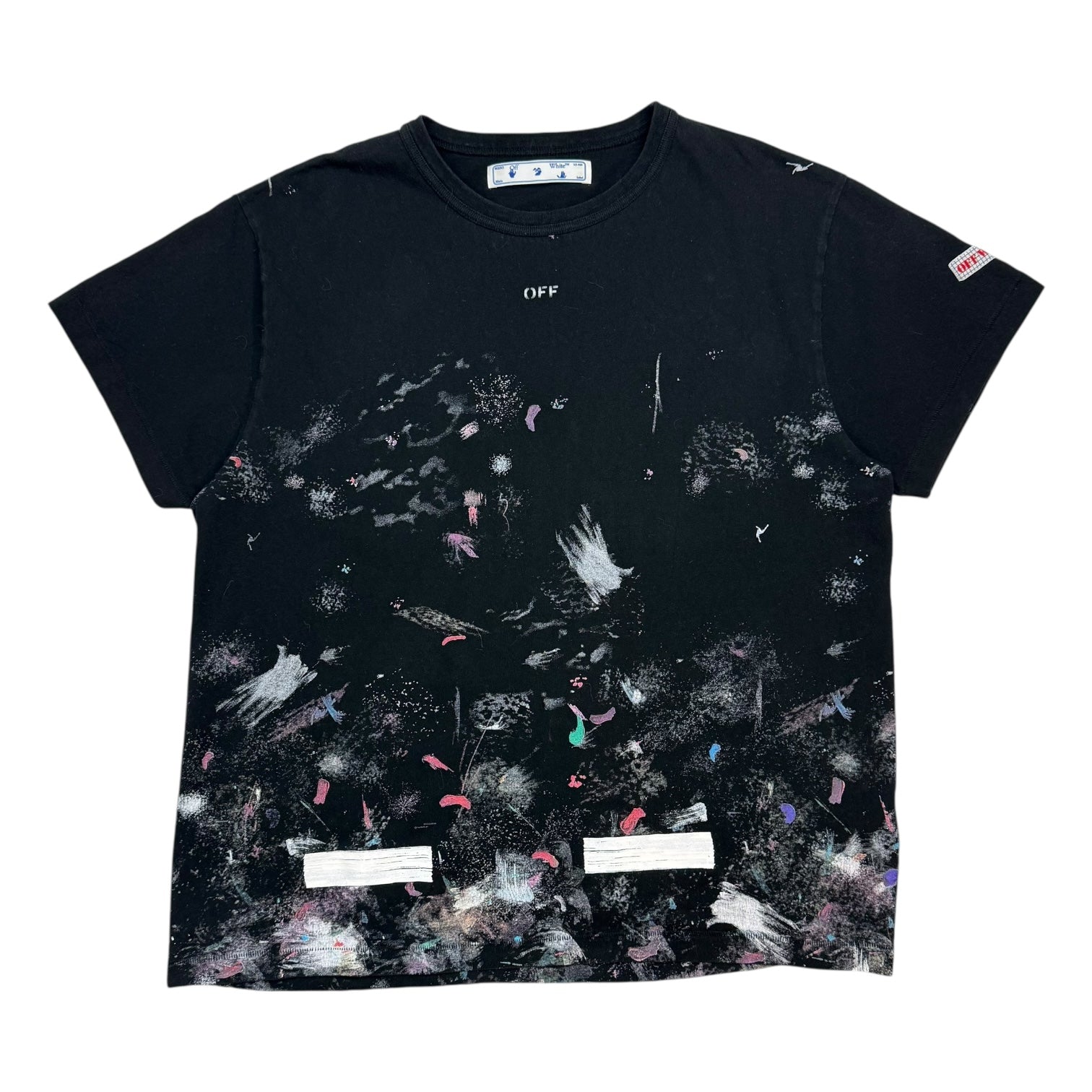 Off-White Galaxy Brushed Tee Black