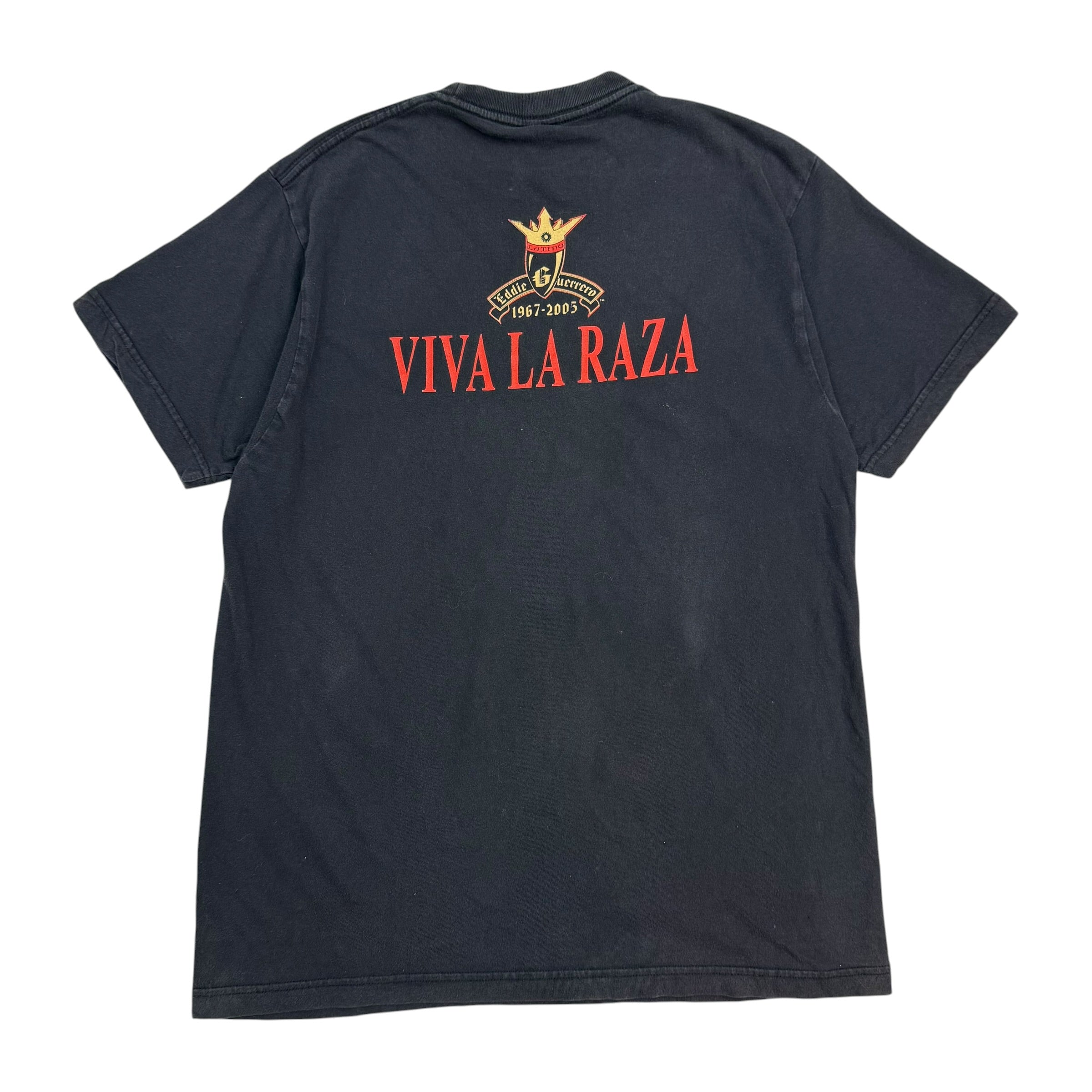 2005 Eddie Guerrero Viva La Raza Memorial Tee Black