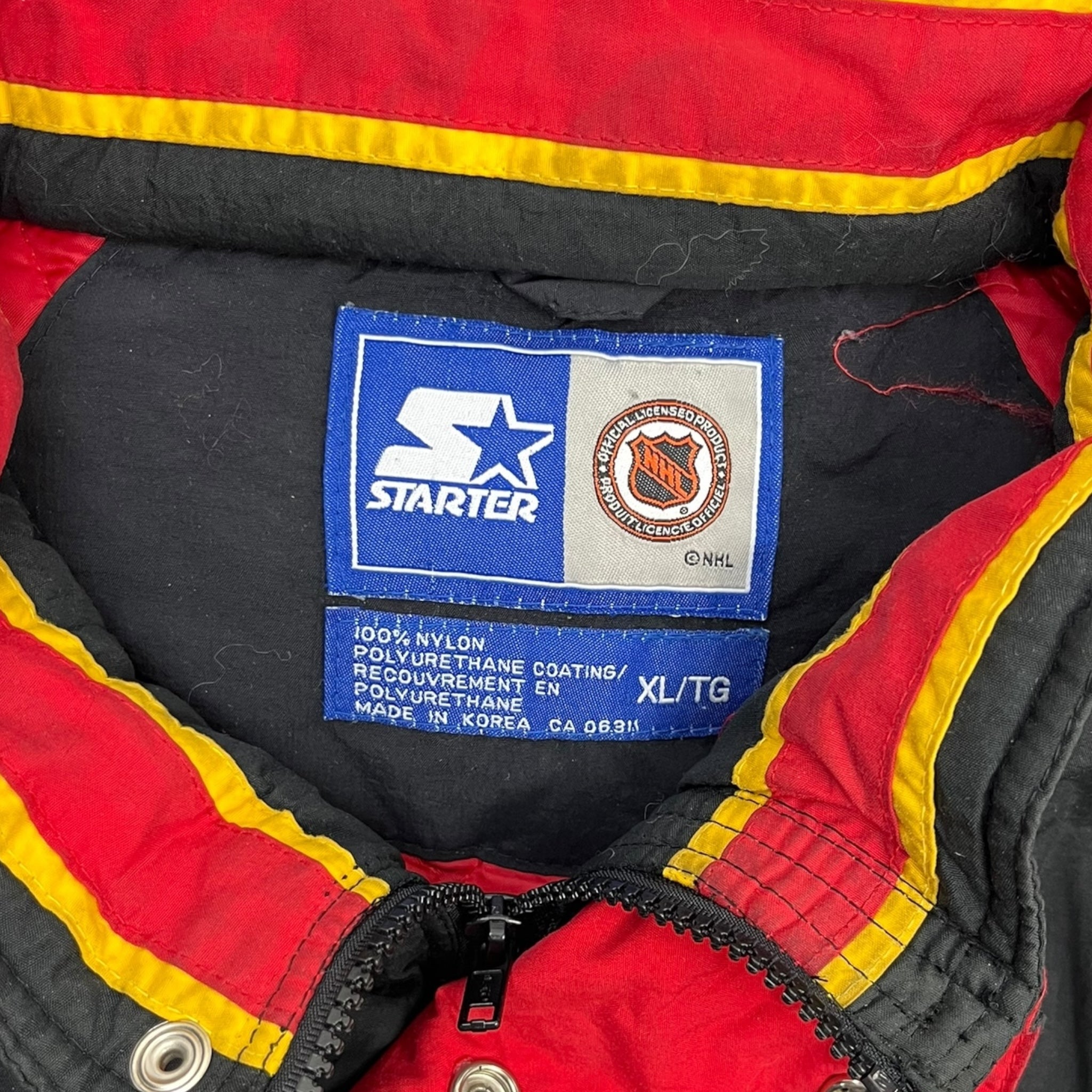 Vintage Vancouver Canucks Flying Skate Starter Jacket