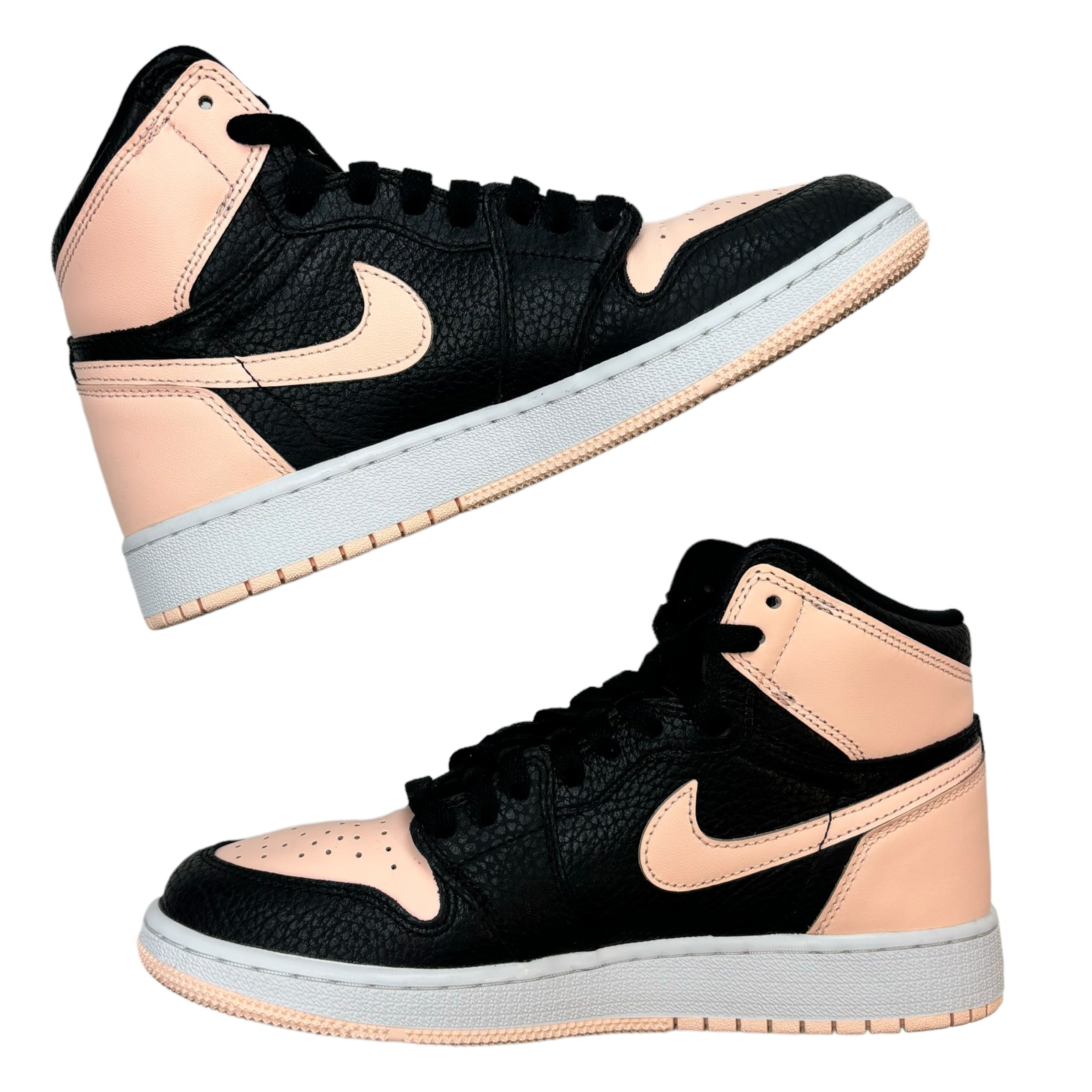 Jordan 1 Retro High Black Crimson Tint (GS) (Used)