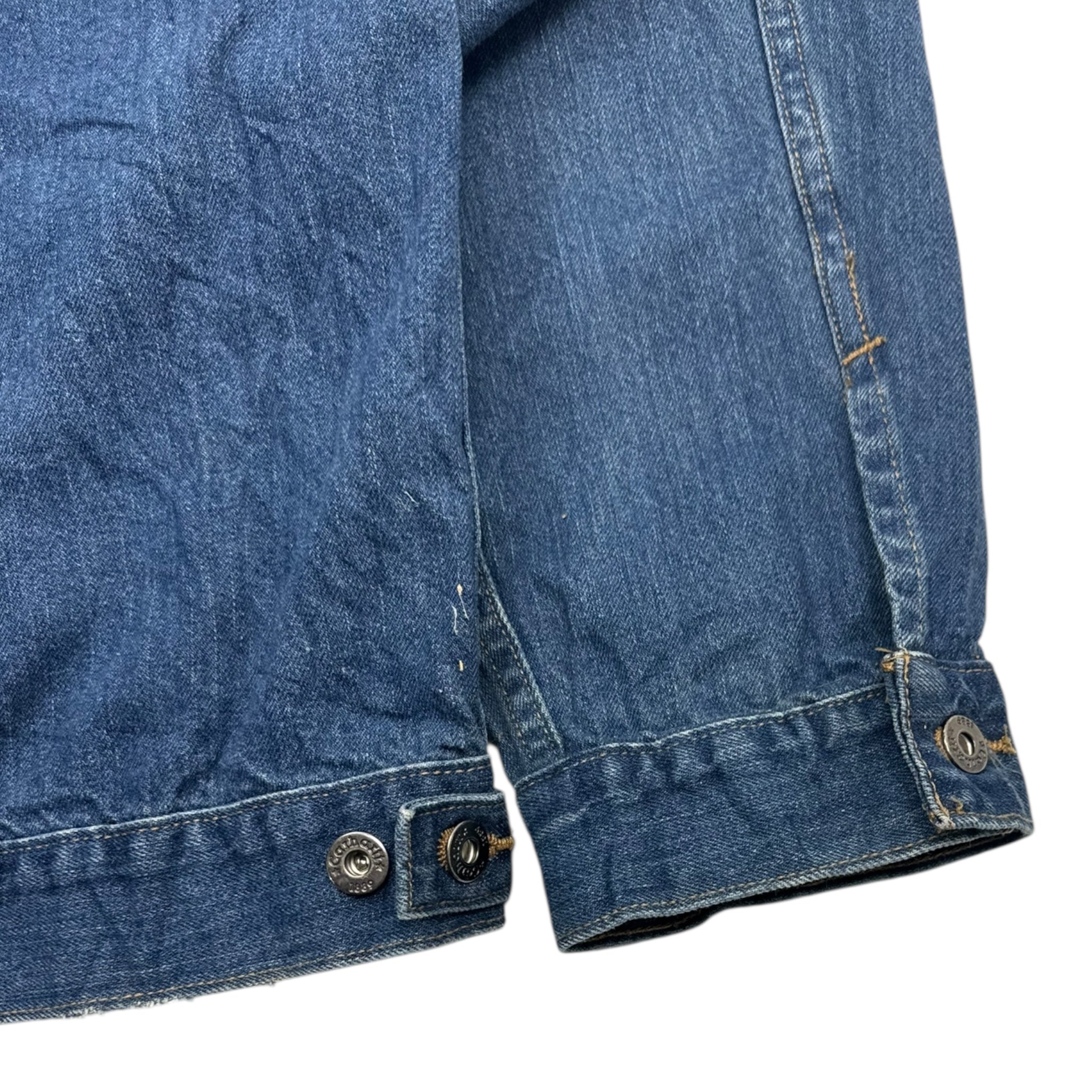 Carhartt J291 Denim Trucker Jacket Dark Wash