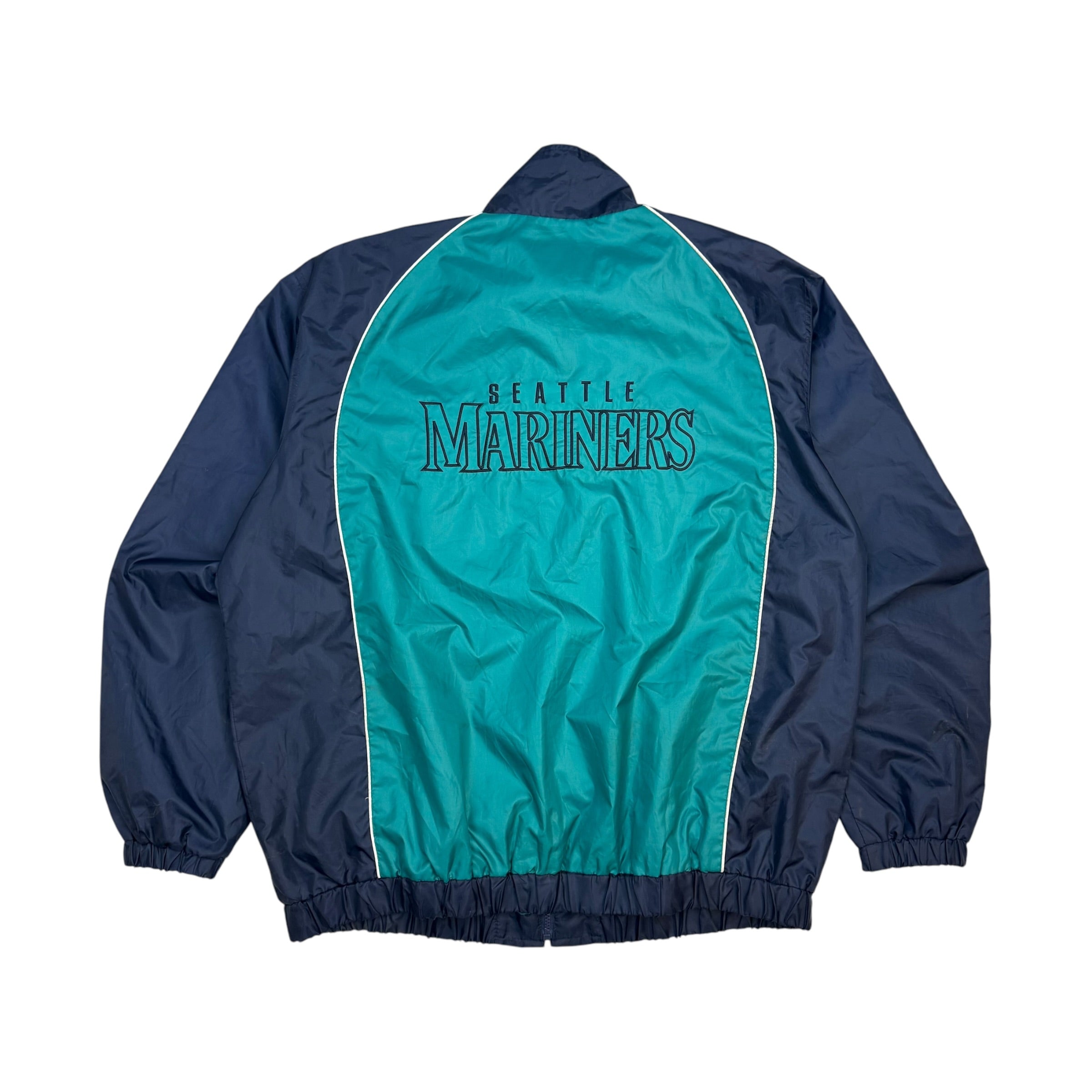 Vintage Seattle Mariners Windbreaker Jacket Teal/ Green