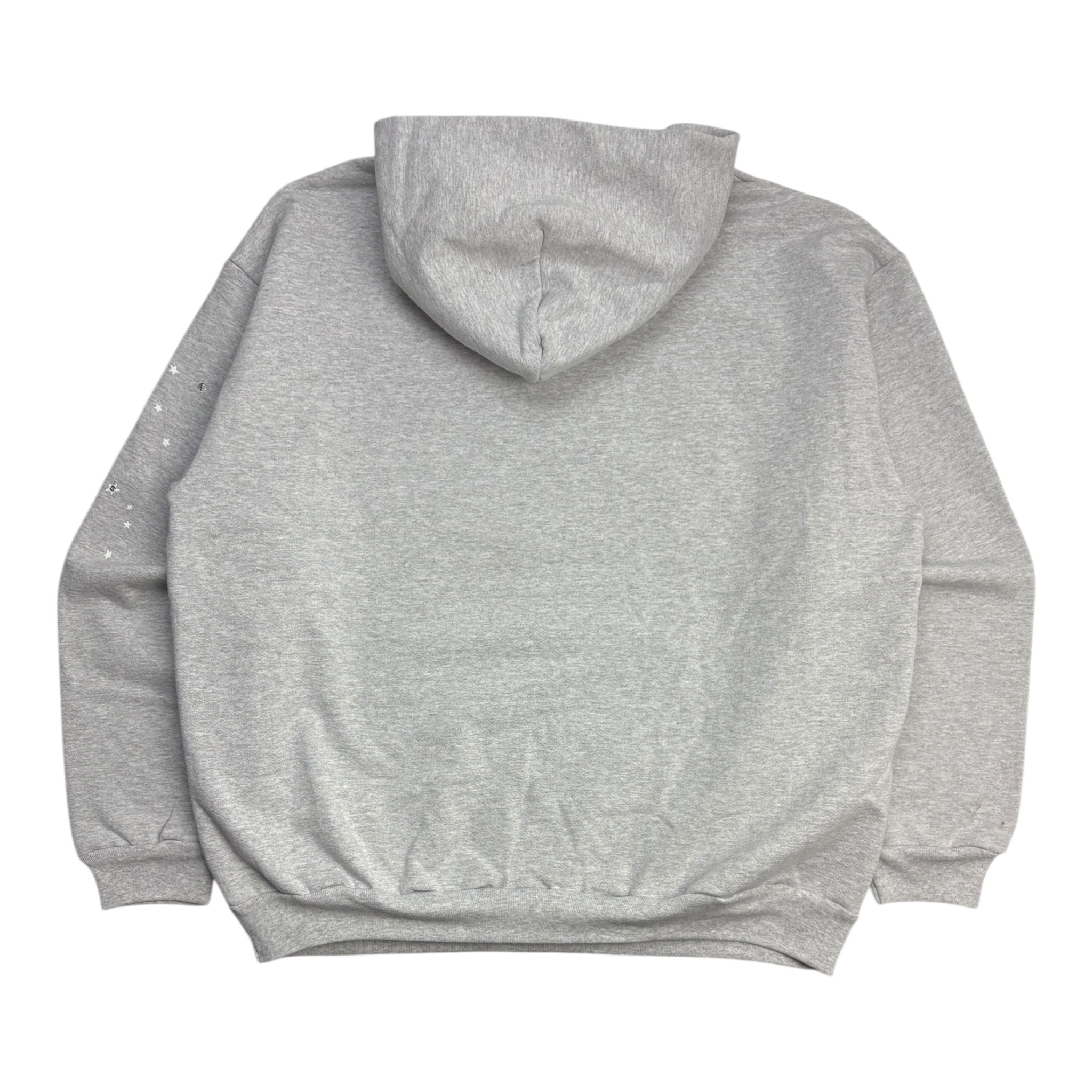 Sp5der Arach NY Phobia Hoodie Ash Grey
