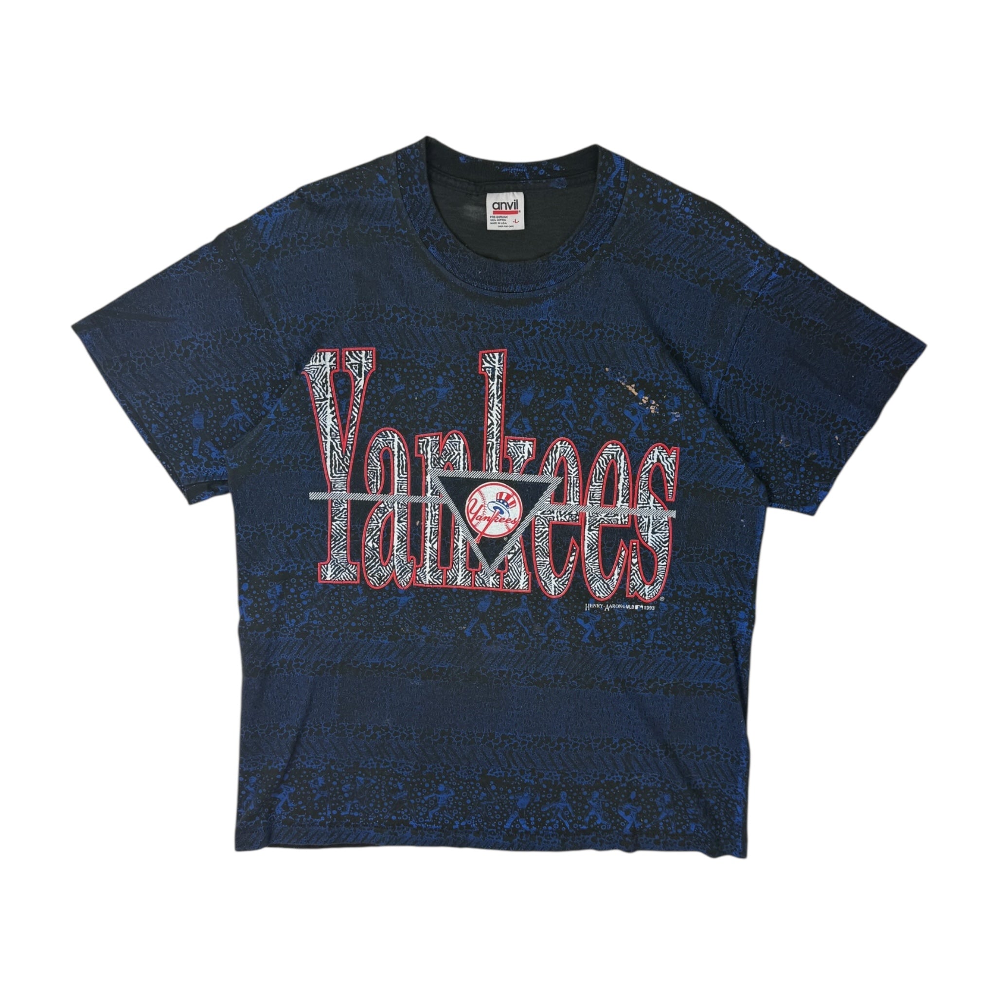 Vintage New York Yankees All Over Print T-Shirt