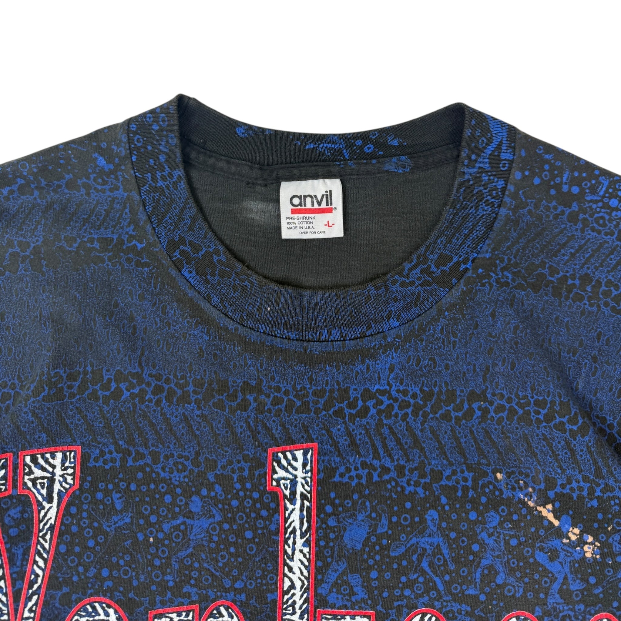 Vintage New York Yankees All Over Print T-Shirt