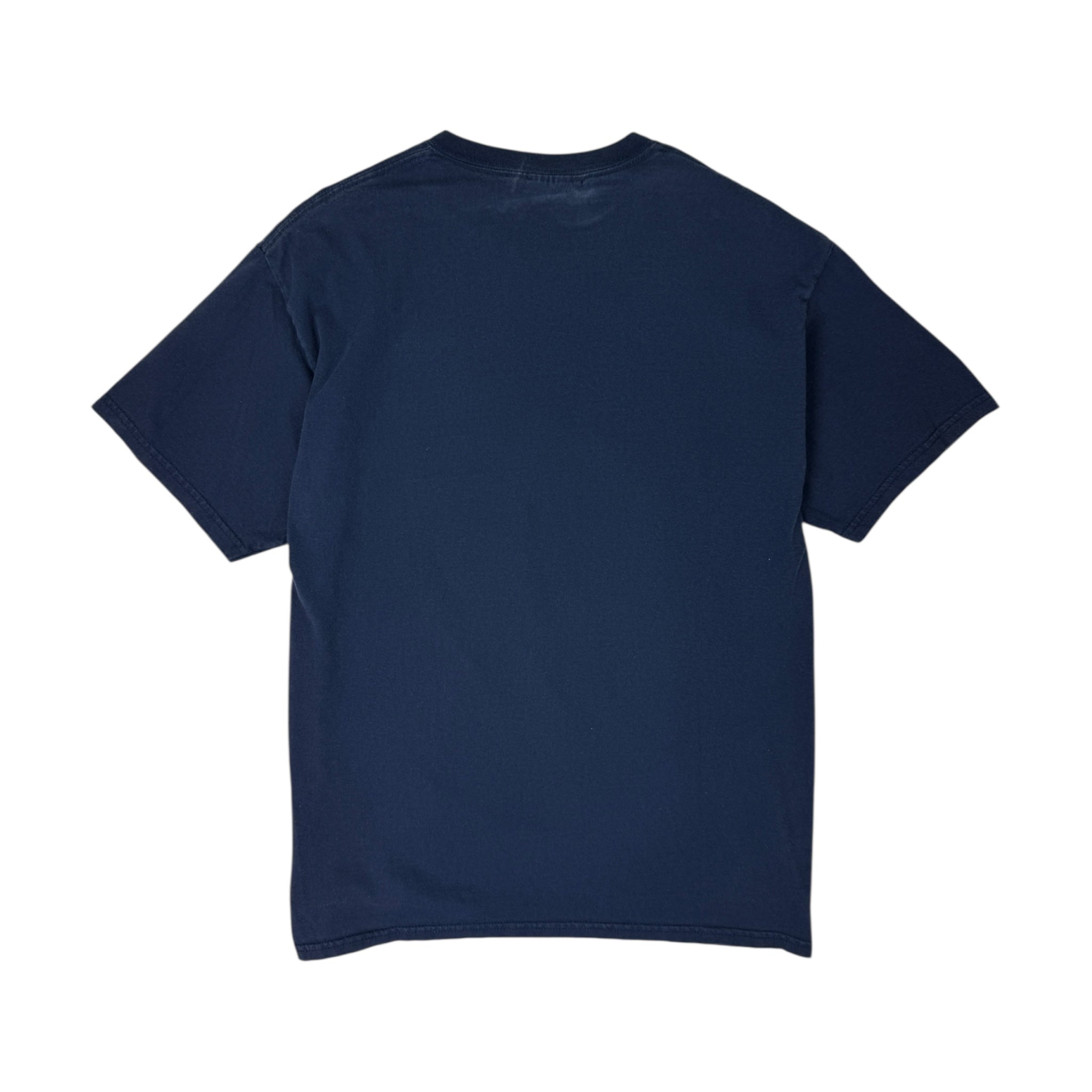 Y2K Canucks Orca Logo Tee Waves Navy Blue