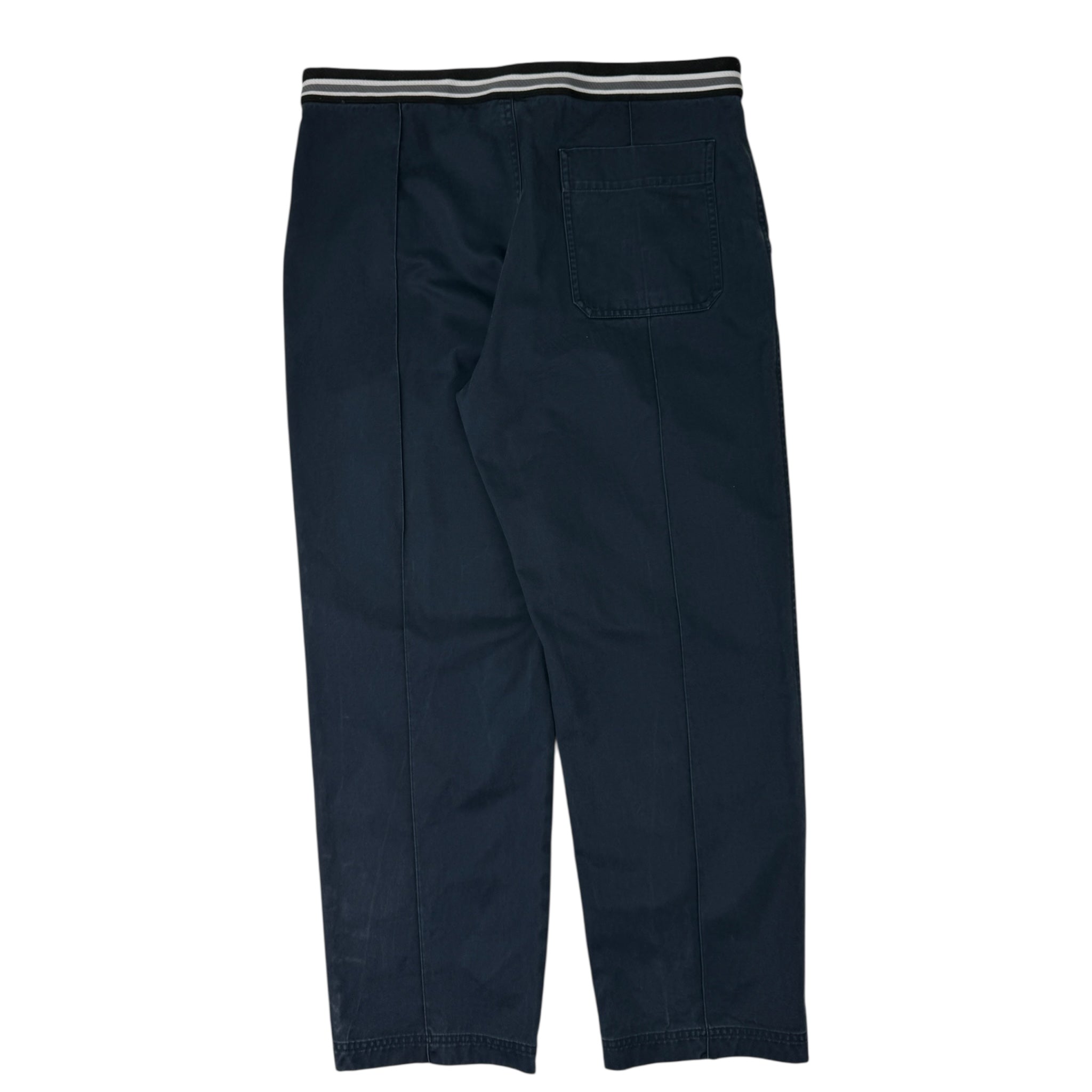 Valentino Pleated Chino Pant Navy