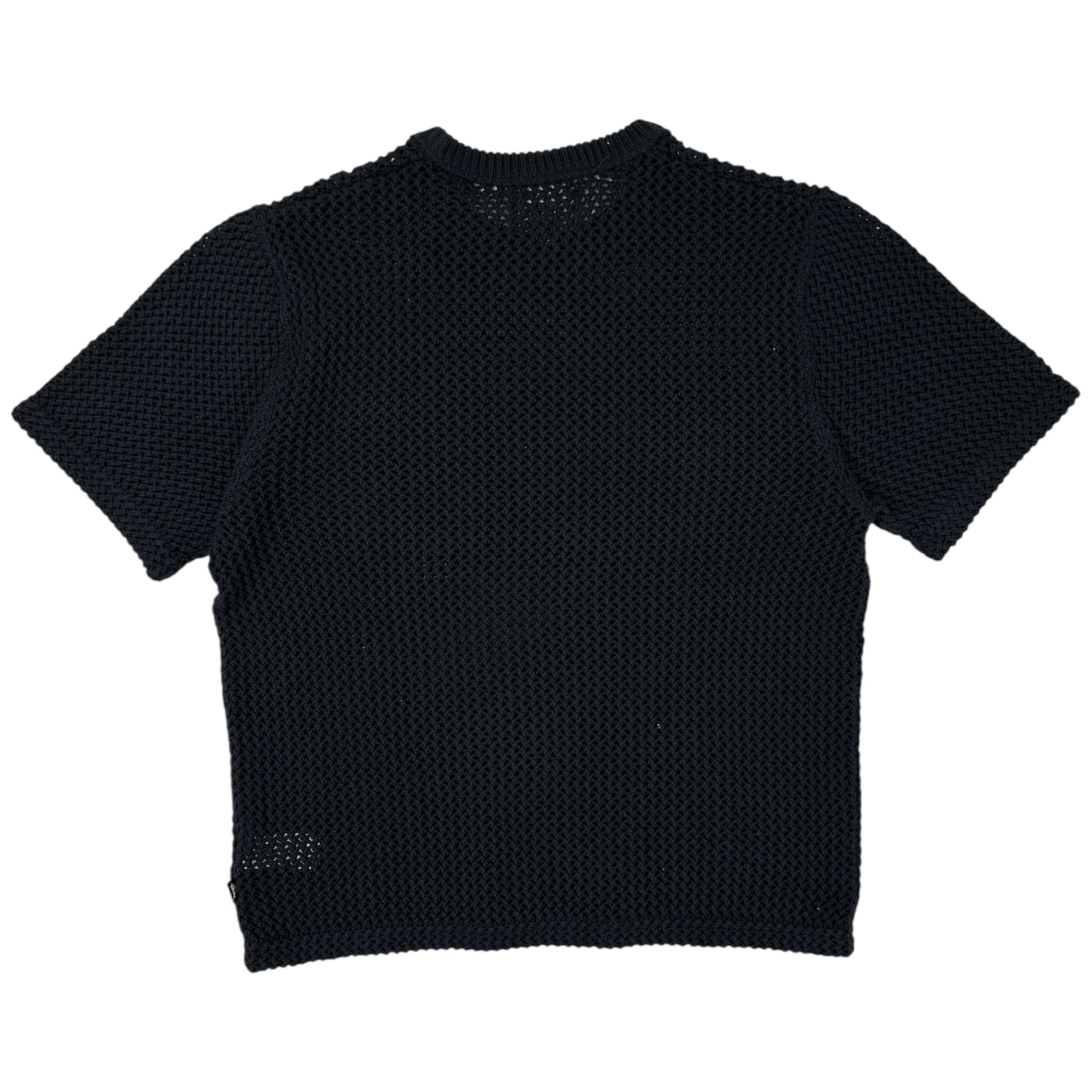Stussy Loose Knit T-Shirt Black