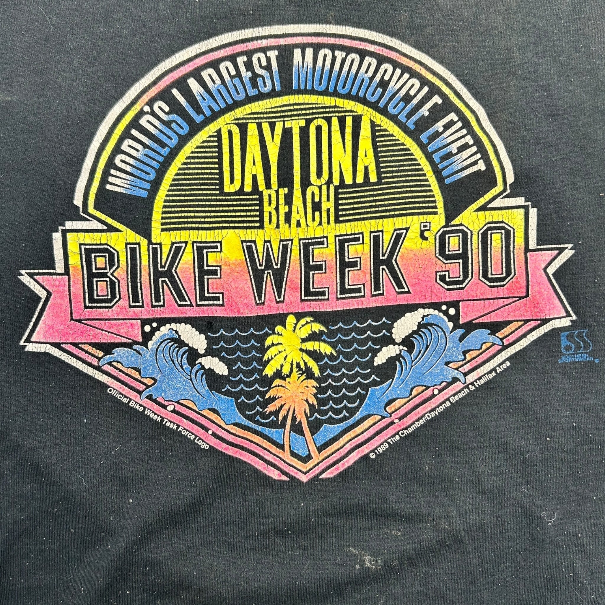 1990 Daytona Beach Bike Week T-Shirt