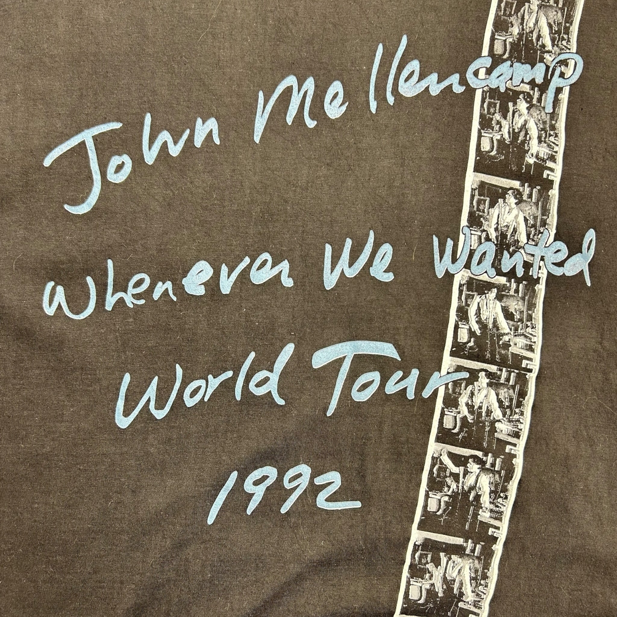 1992 John Mellencamp World Tour T-shirt