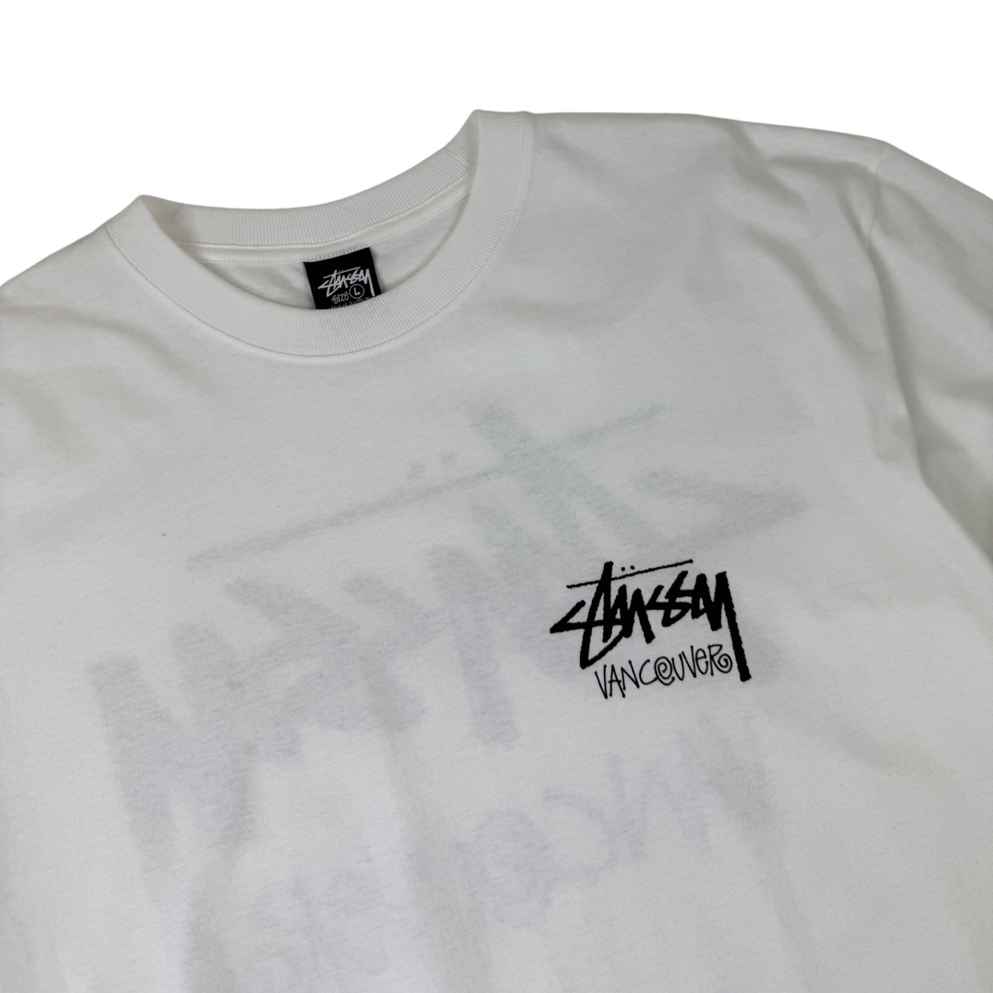 Stussy Vancouver Chapter Tee White