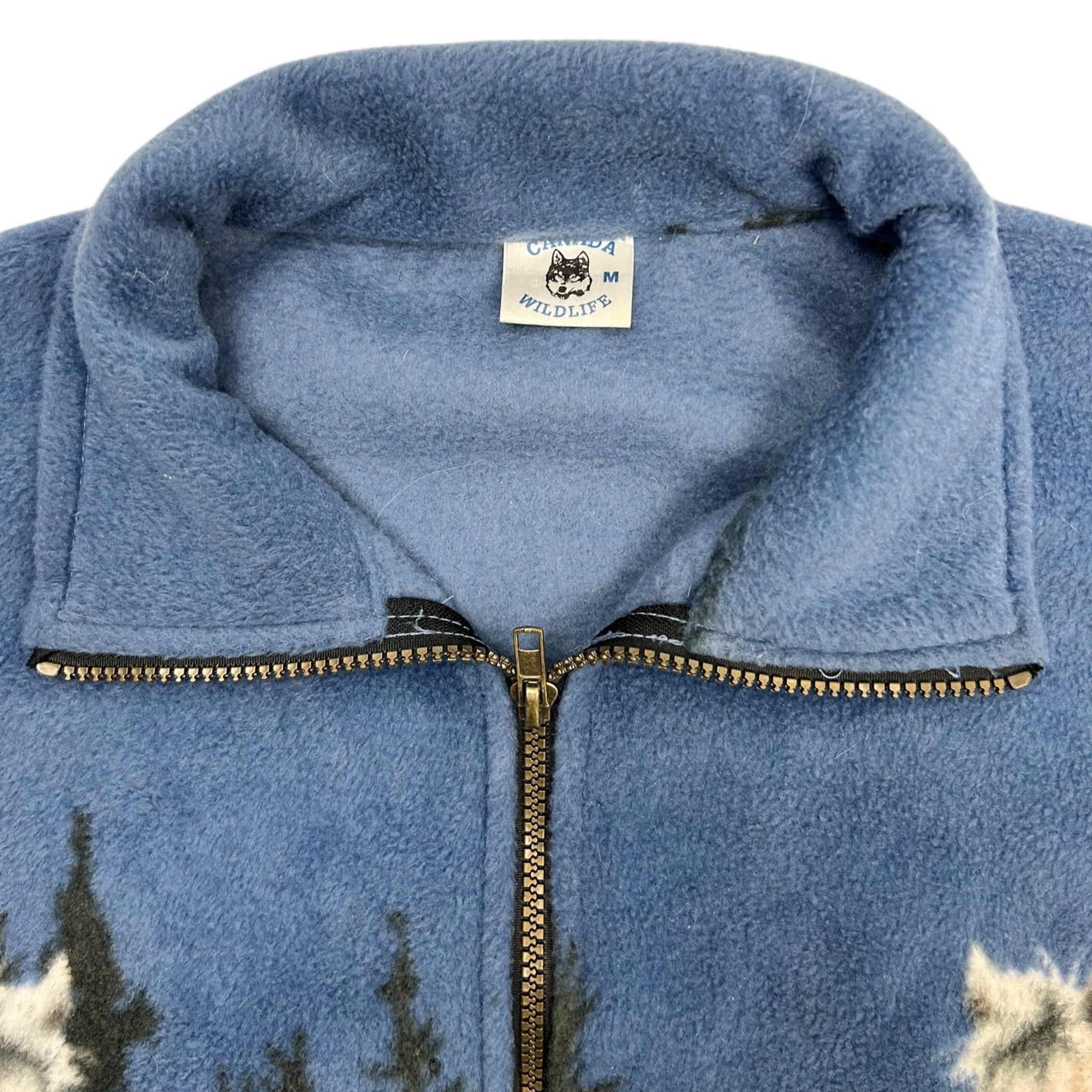 Vintage Galloping Horses Fleece Vest
