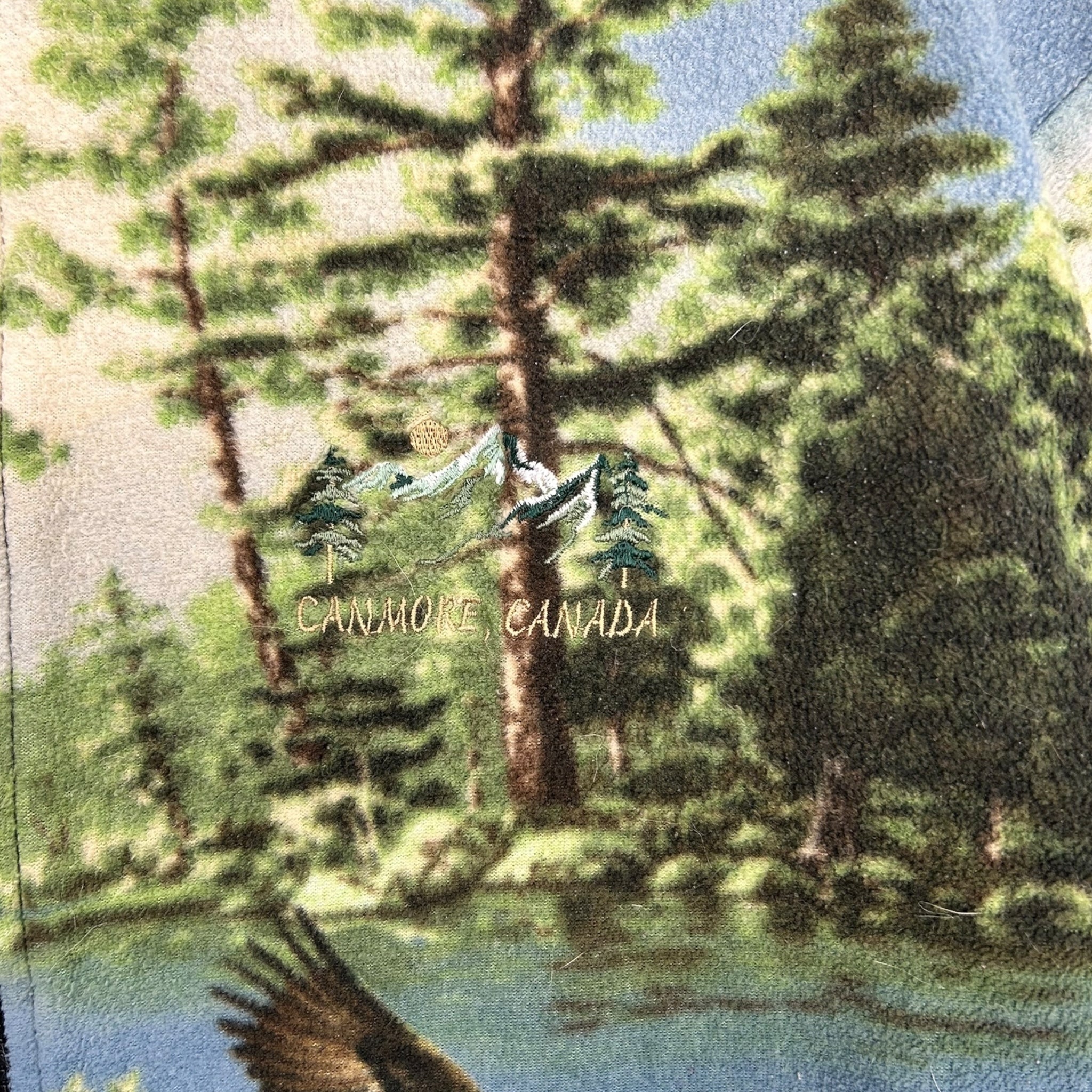 Vintage Flying Eagle AOP Fleece