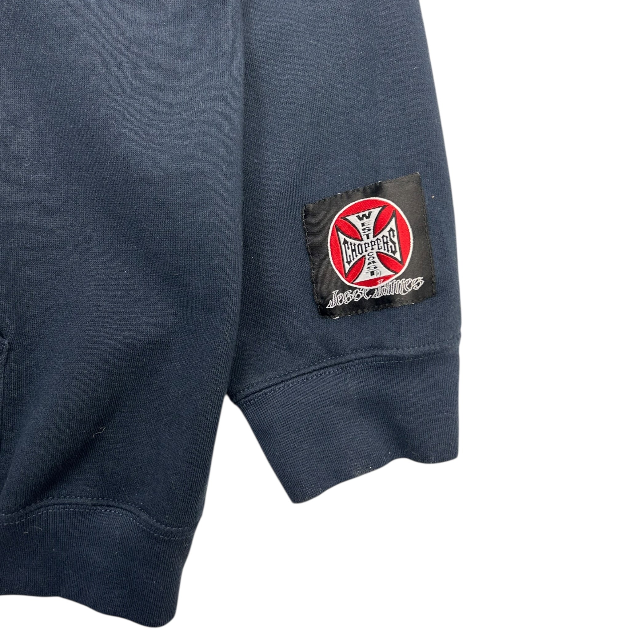 Y2K West Coast Choppers Zip Up Hoodie