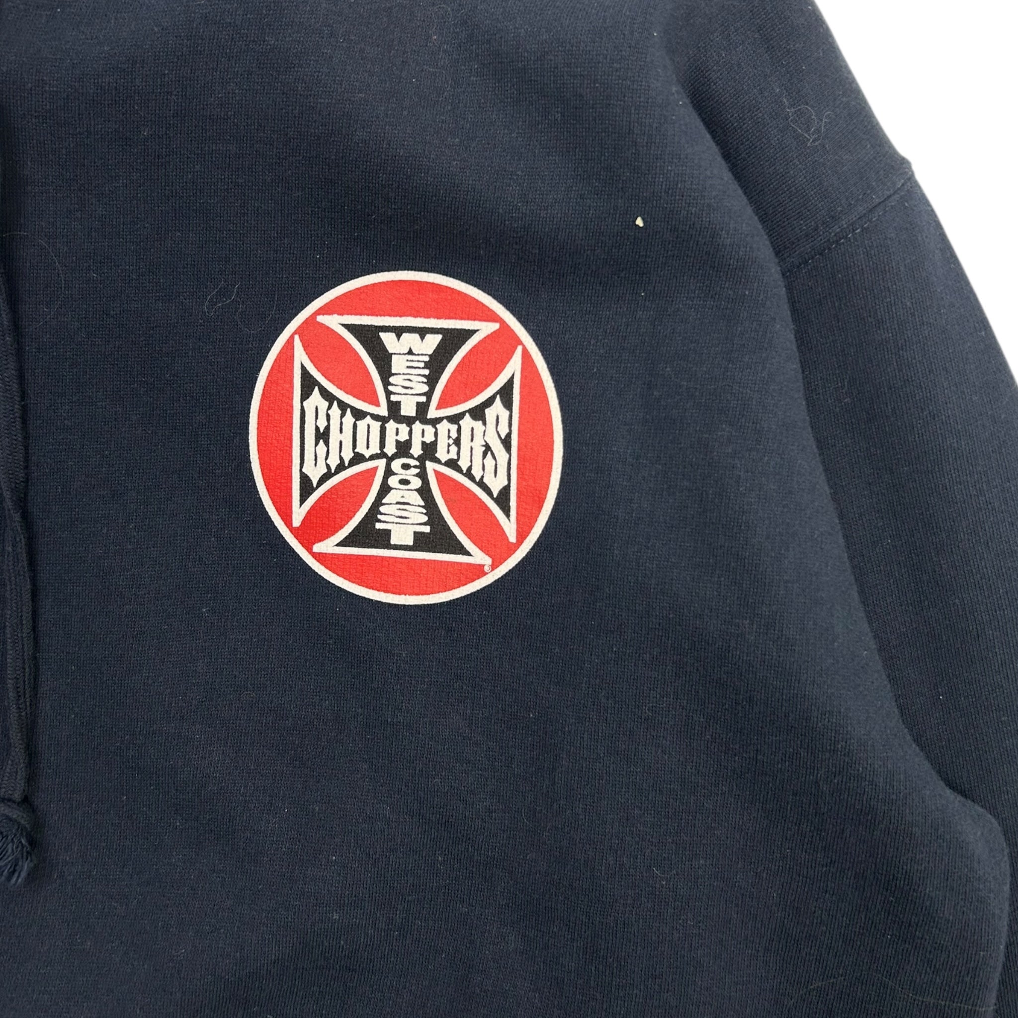 Y2K West Coast Choppers Zip Up Hoodie