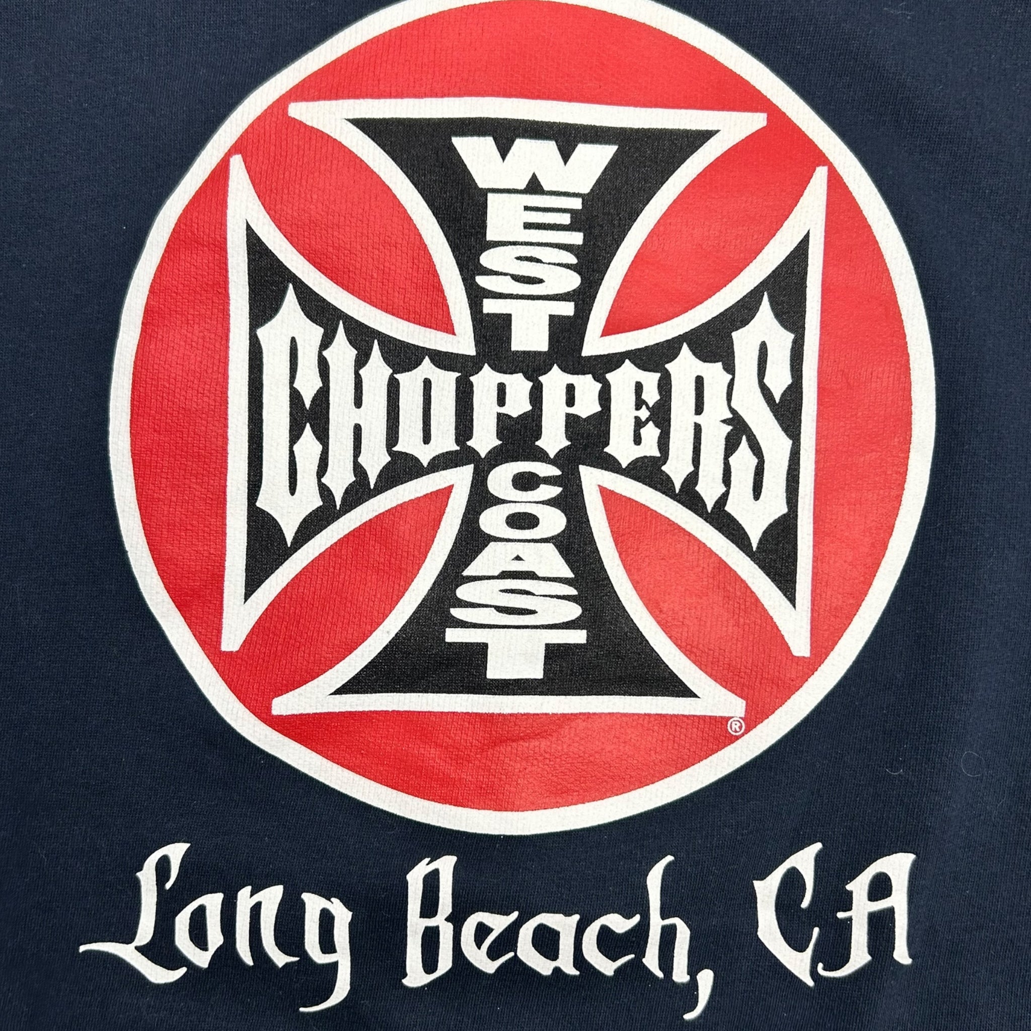 Y2K West Coast Choppers Zip Up Hoodie